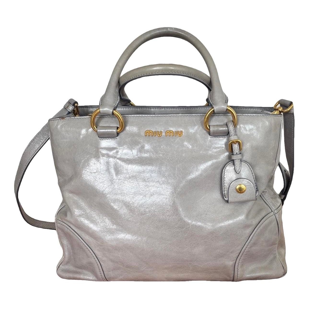 Vitello leather handbag