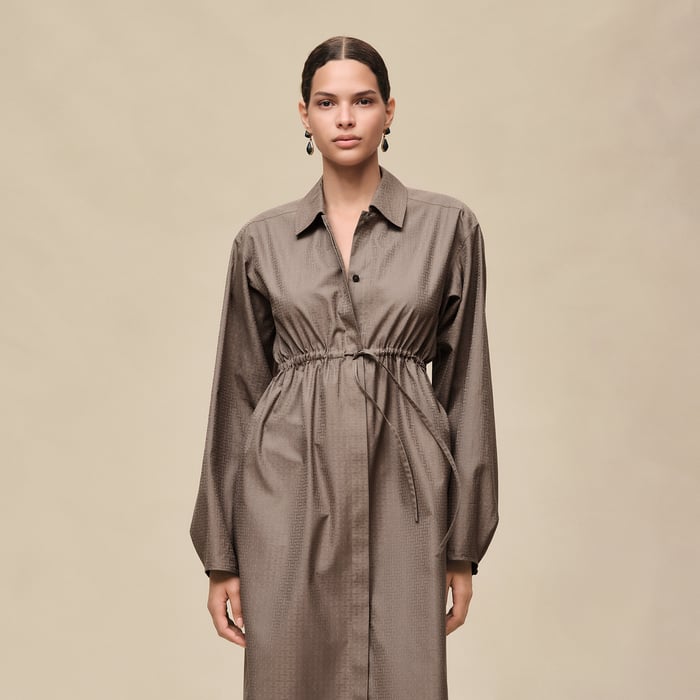 "Mosaique" Shirt Dress
