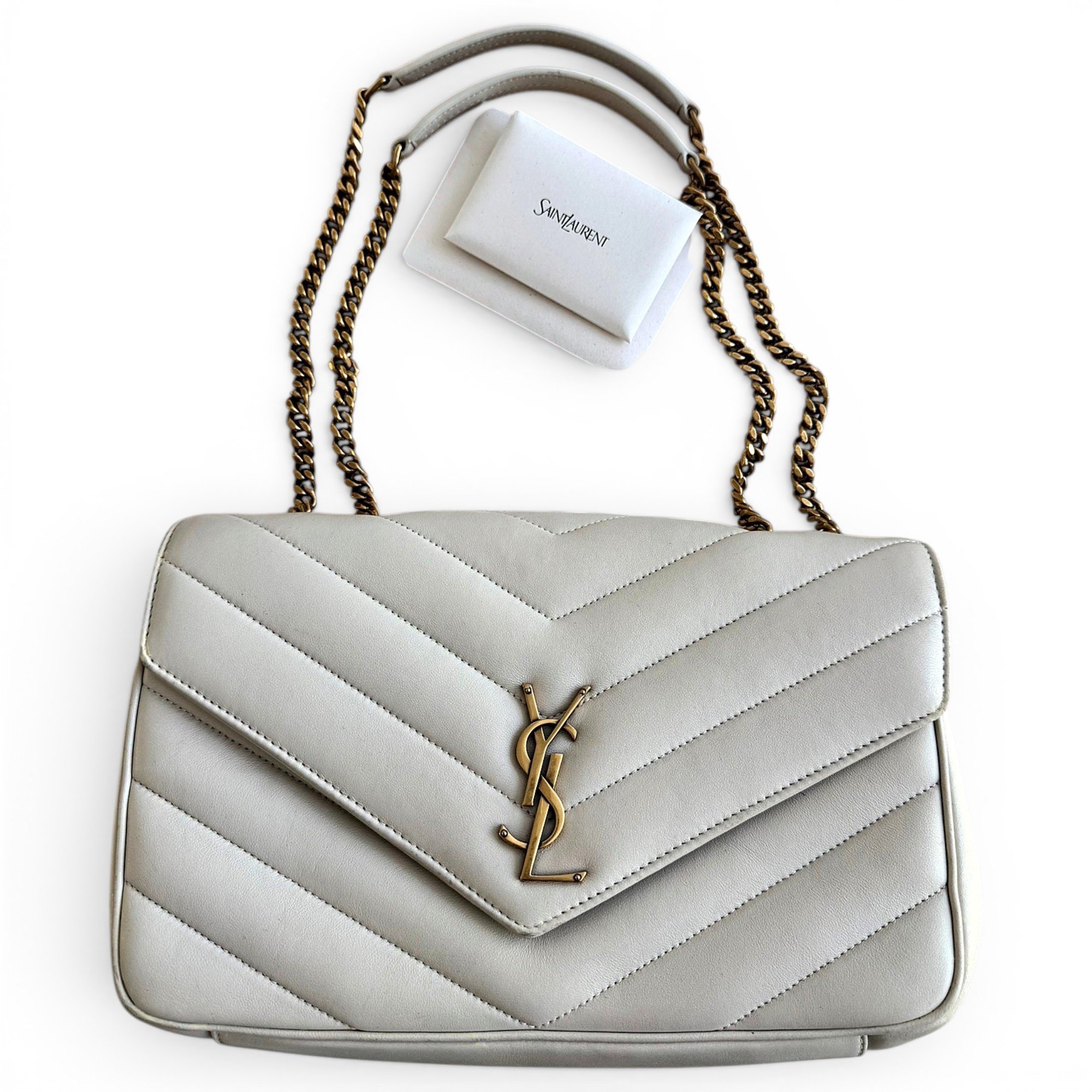 Loulou leather crossbody bag