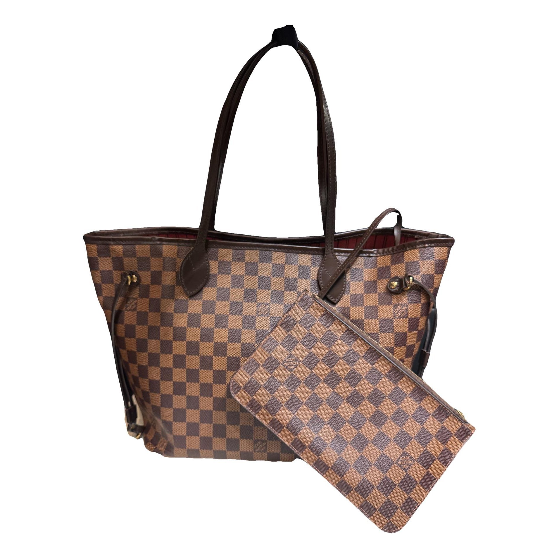 Neverfull leather handbag
