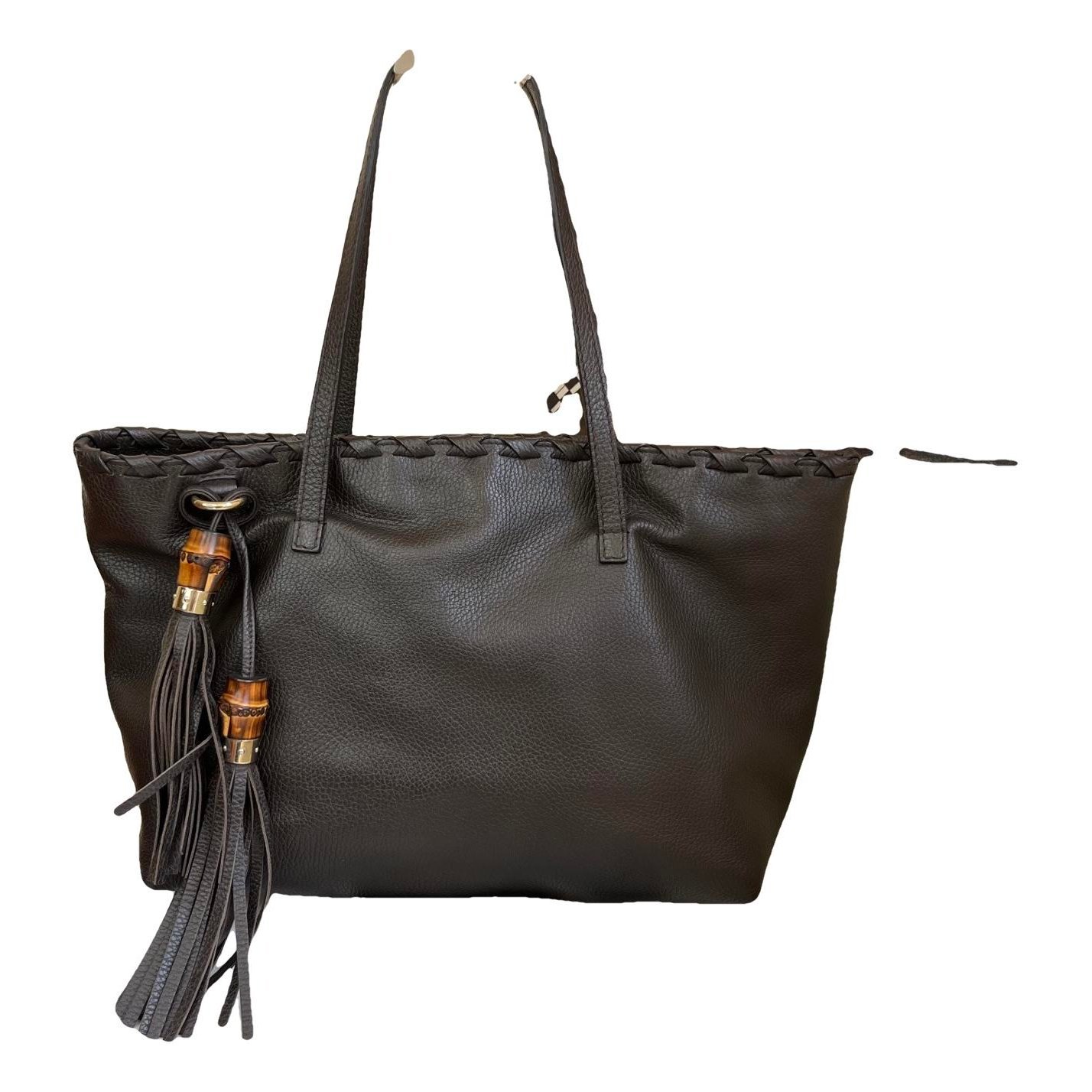 Leather handbag