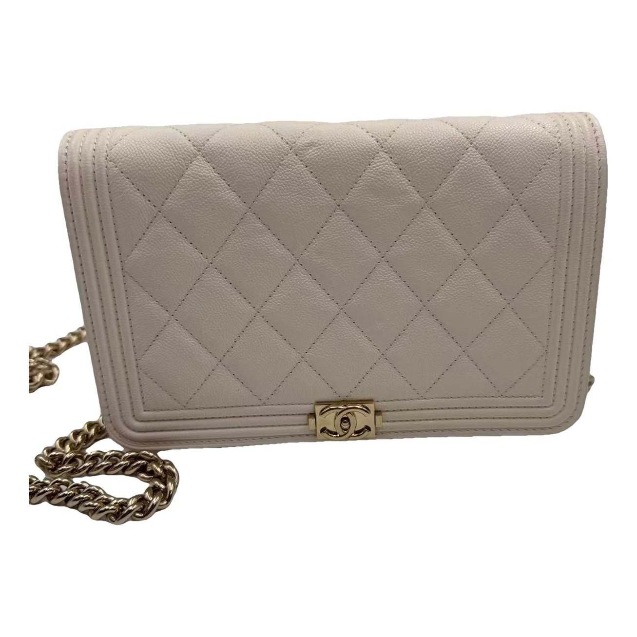 Trendy CC Wallet on Chain leather crossbody bag