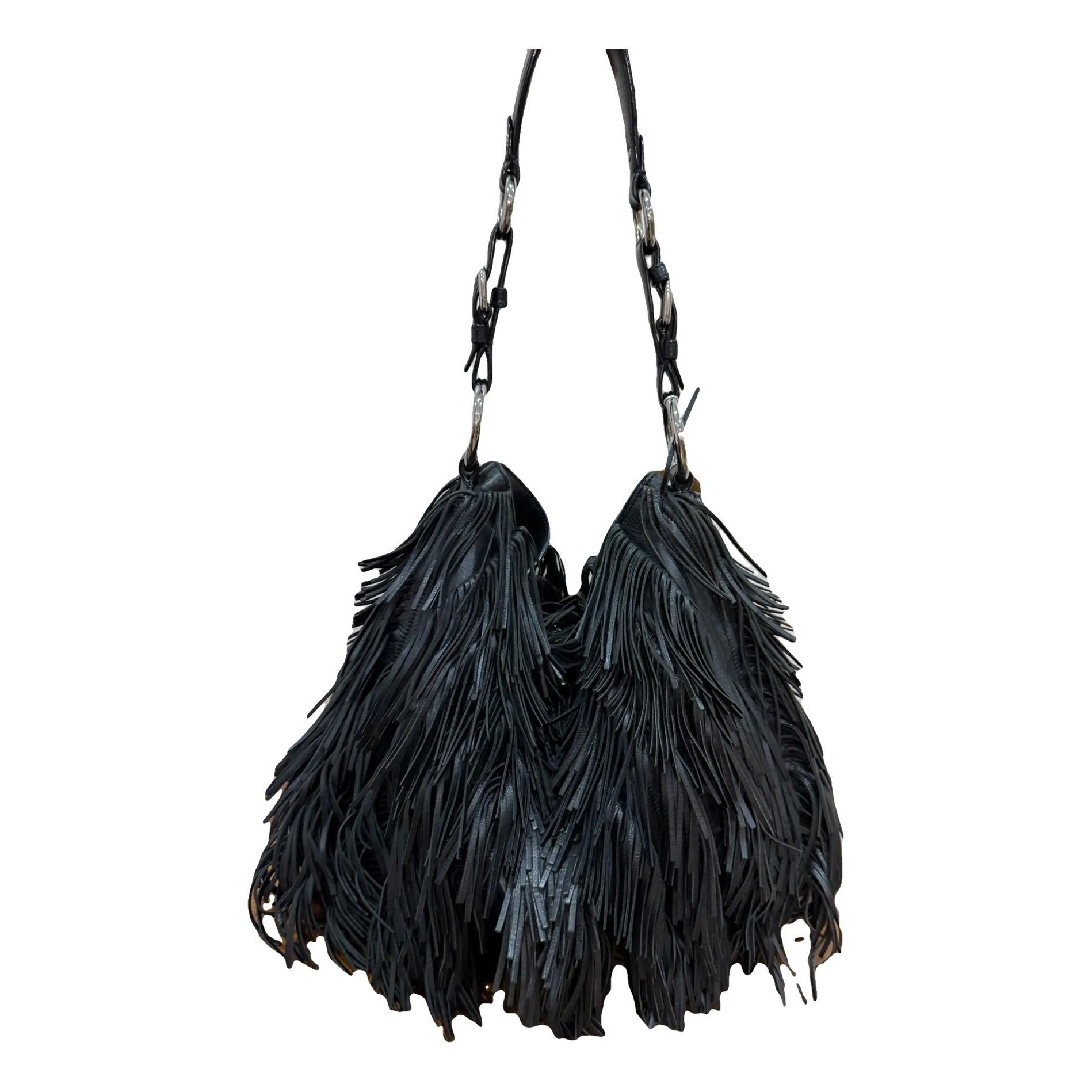 Leather crossbody bag