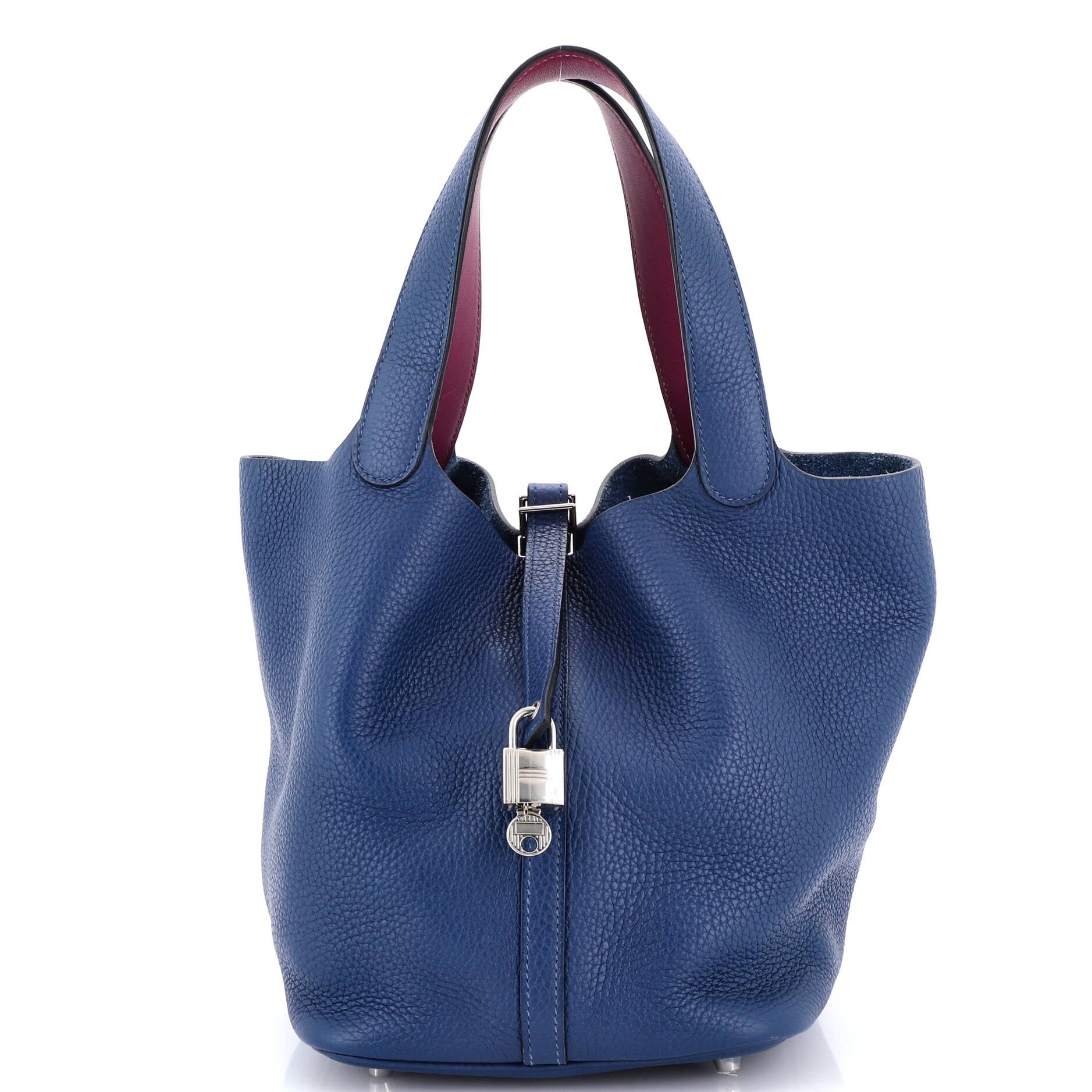 Hermes Eclat Picotin Lock Bag Clemence MM