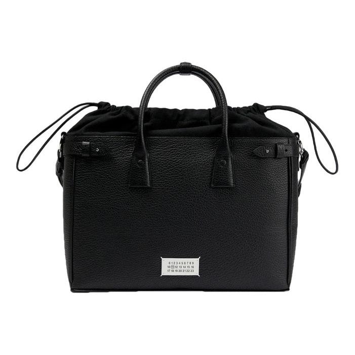 Leather tote