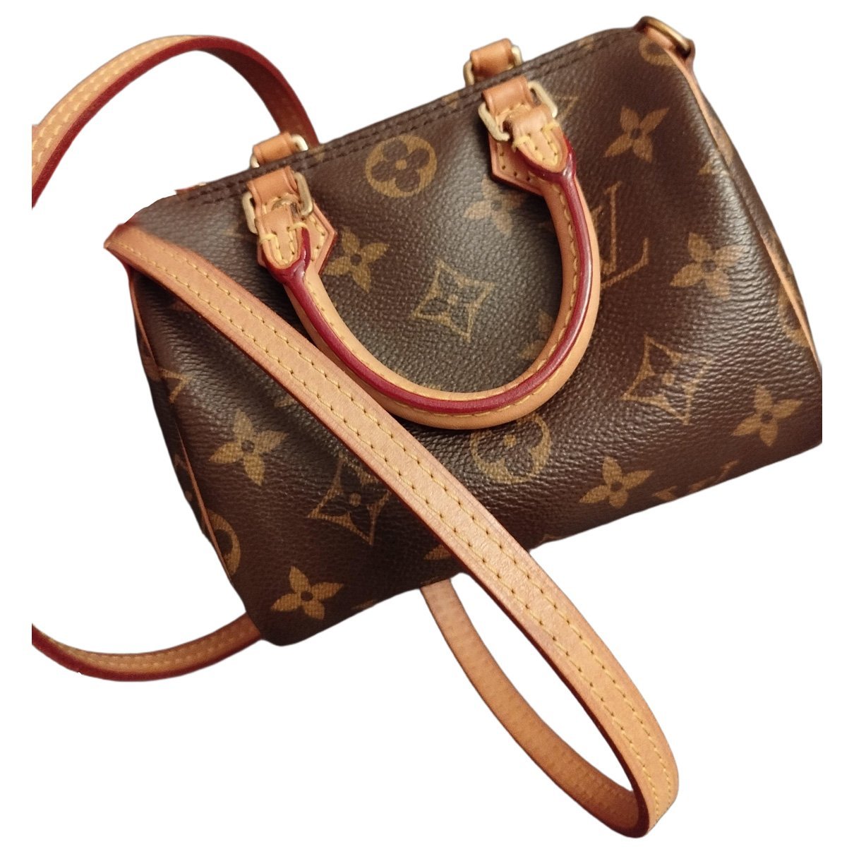 Nano Speedy / Mini HL leather mini bag
