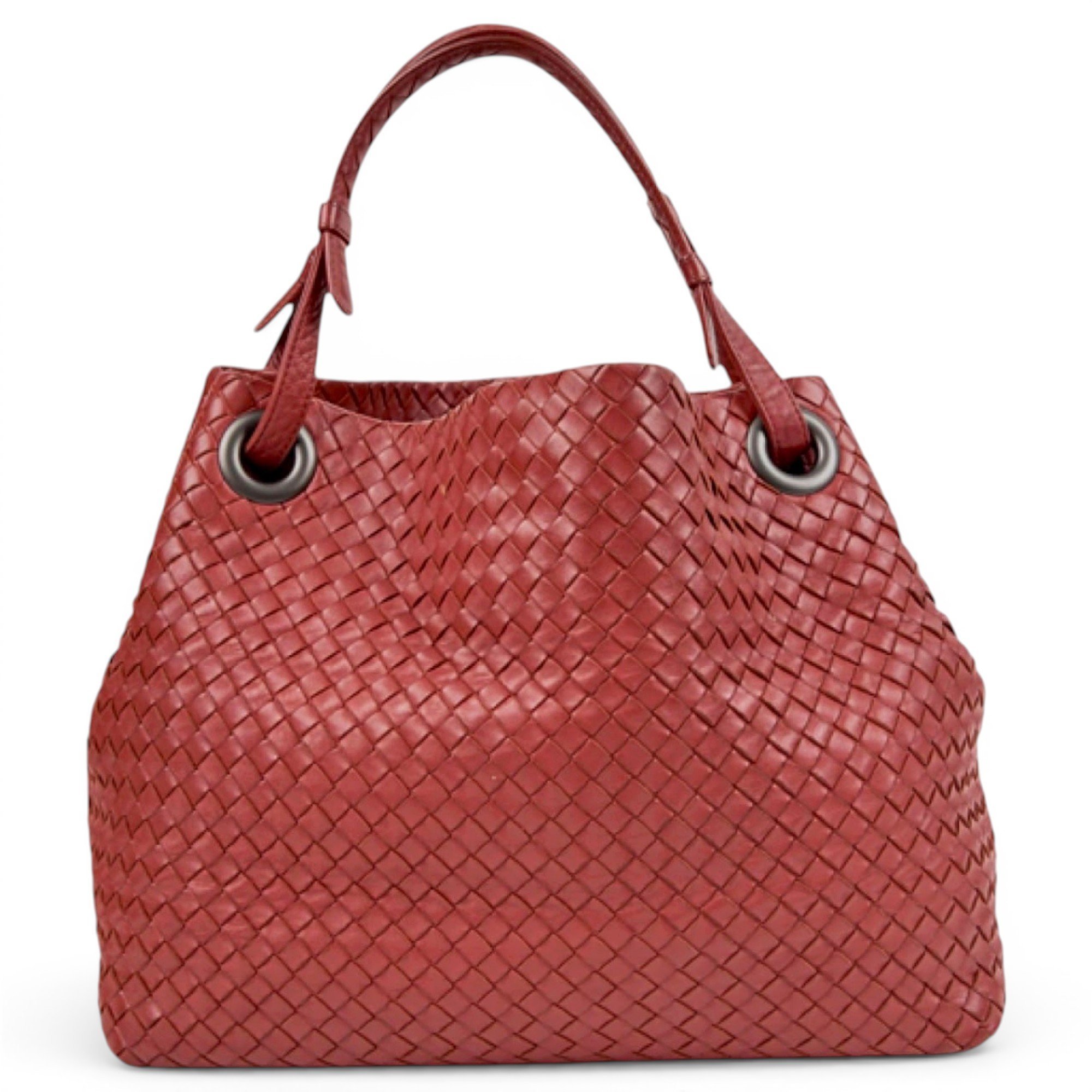 Leather handbag