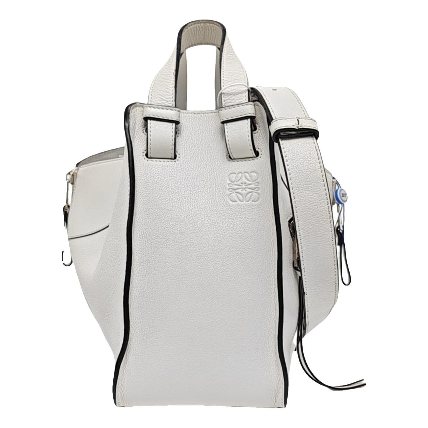 Hammock leather handbag