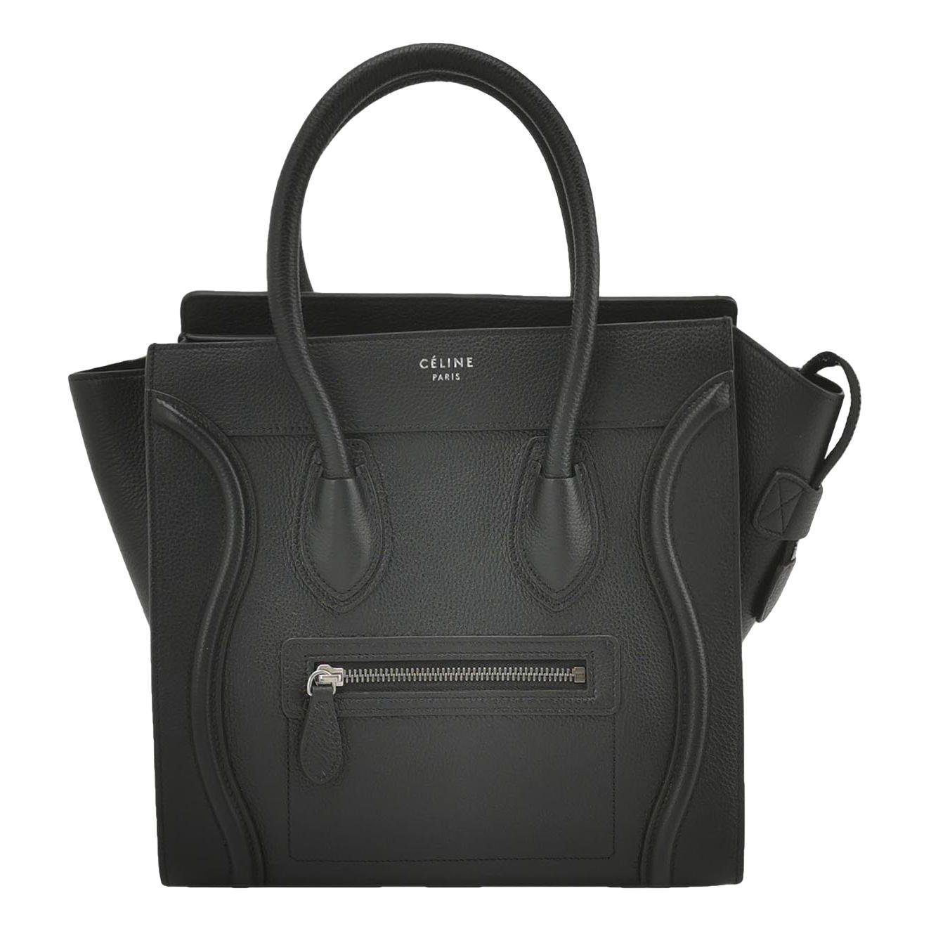 Luggage leather handbag