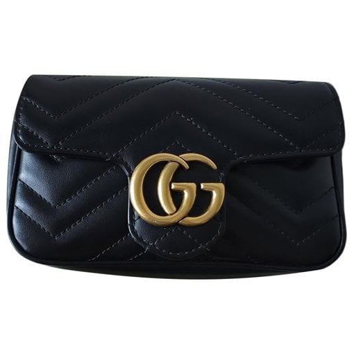 Marmont leather clutch bag