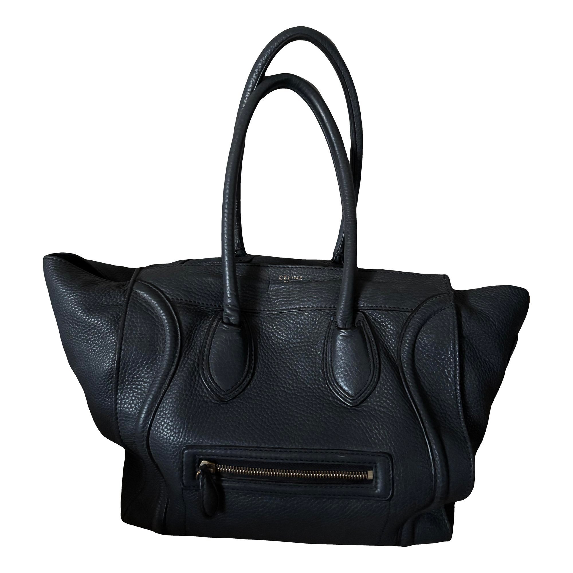 Luggage leather handbag