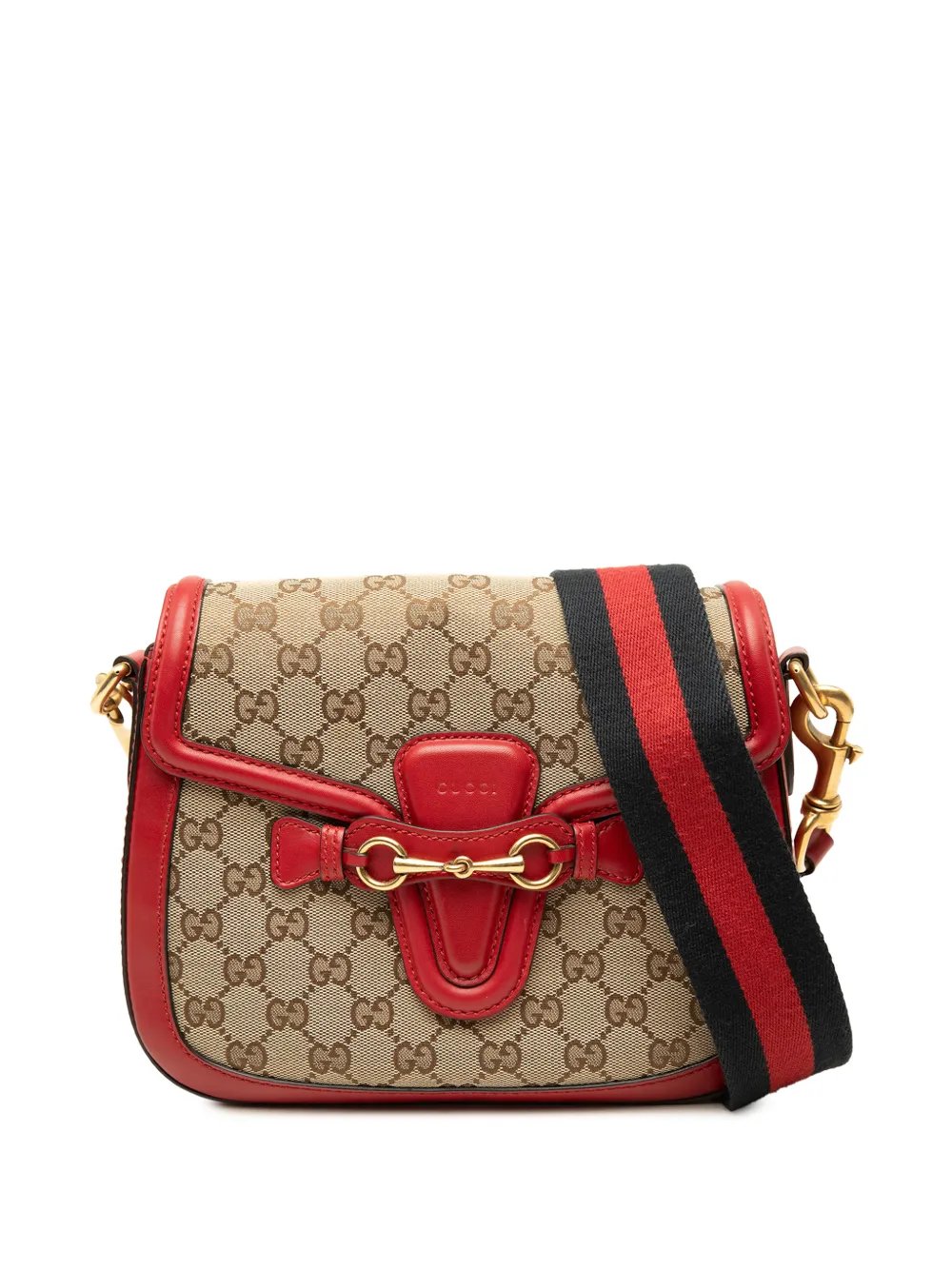 2000-2015 Medium GG Canvas Lady Web crossbody bag