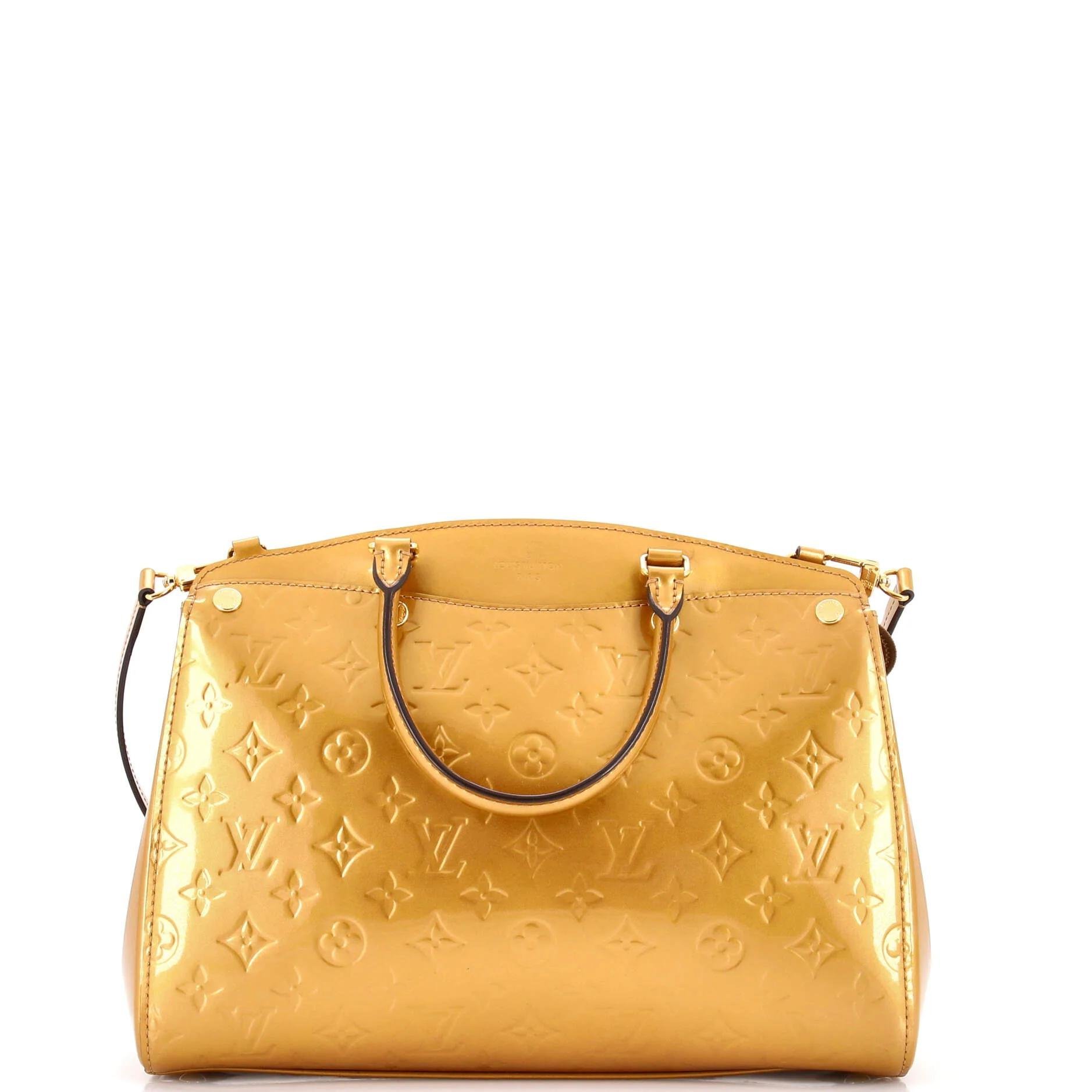 Patent leather handbag