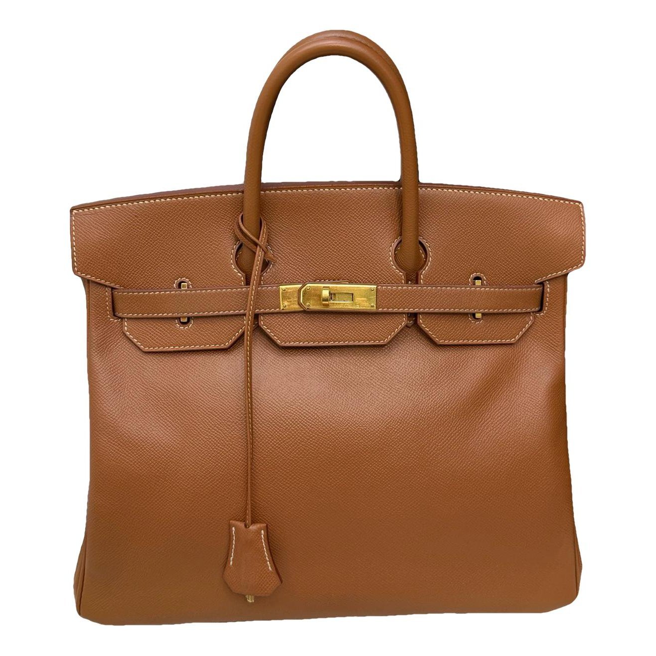 Hermes Haut à Courroies leather handbag