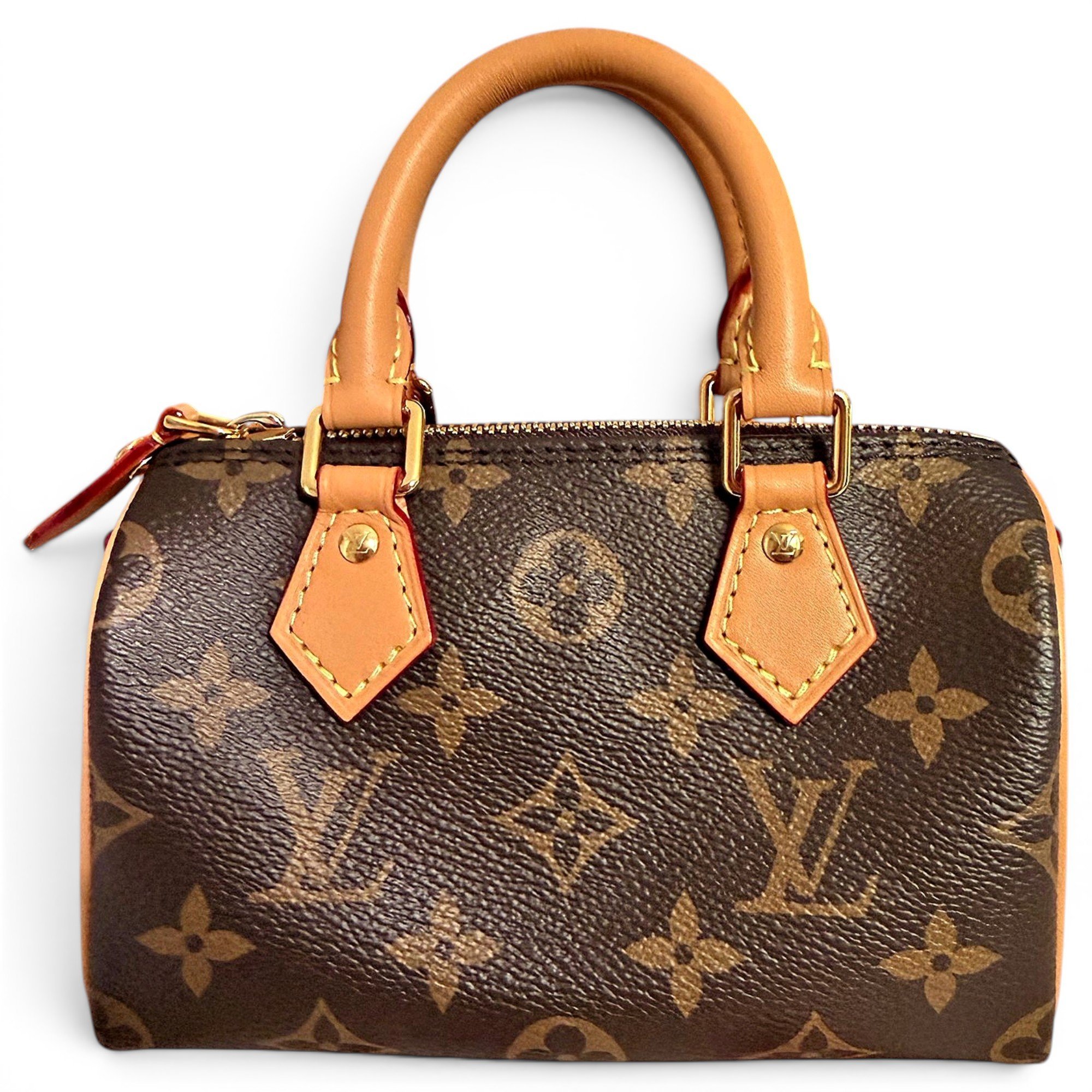 Louis Vuitton Speedy leather handbag