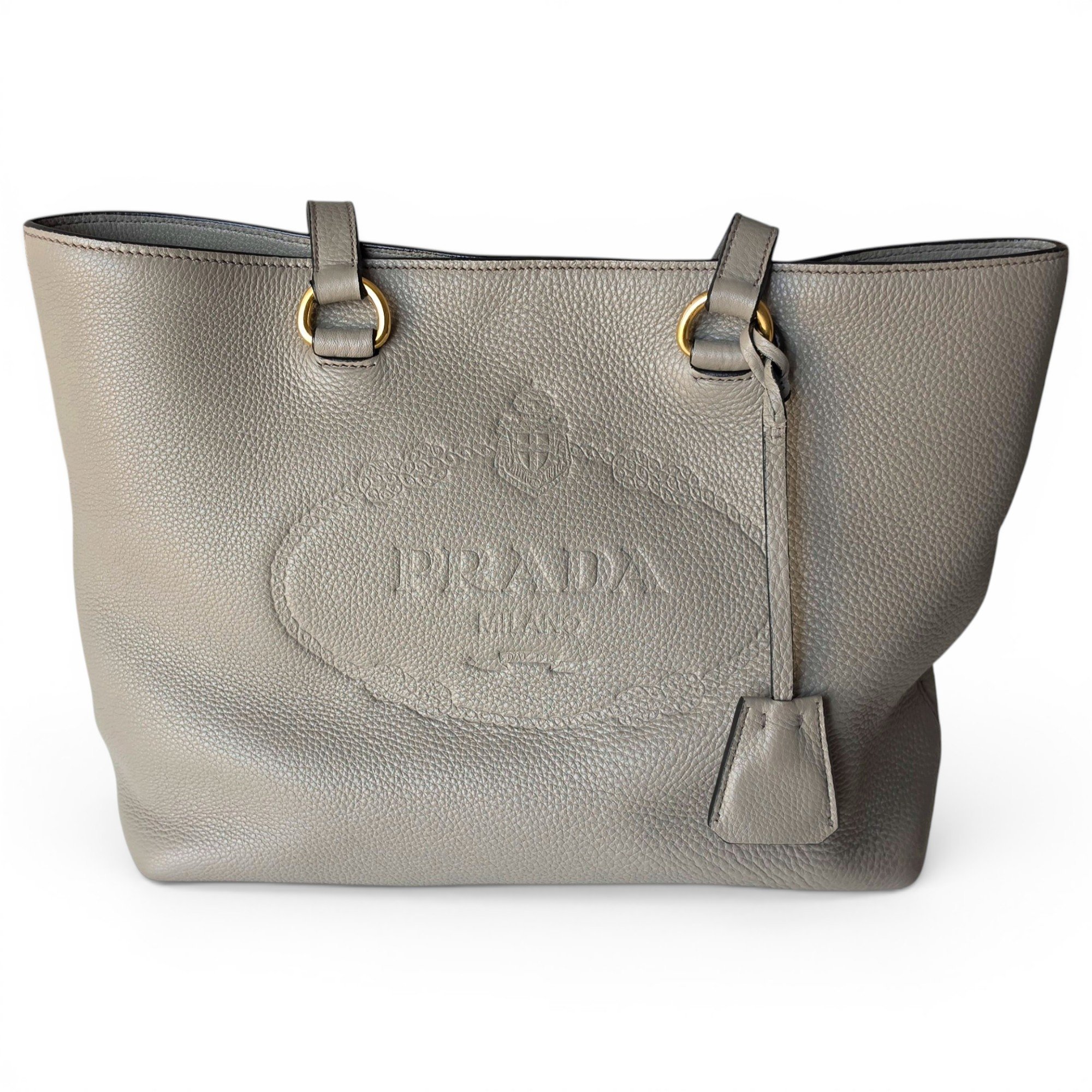 Leather tote