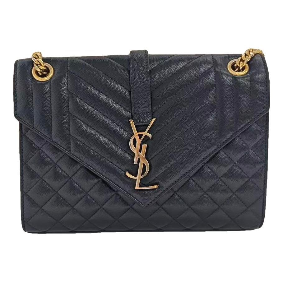 Envelope leather crossbody bag