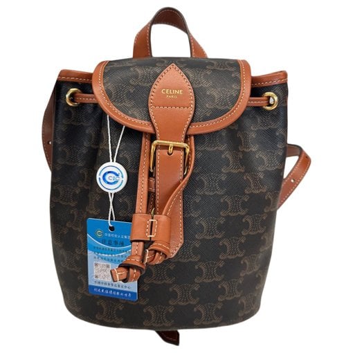 Folco leather backpack