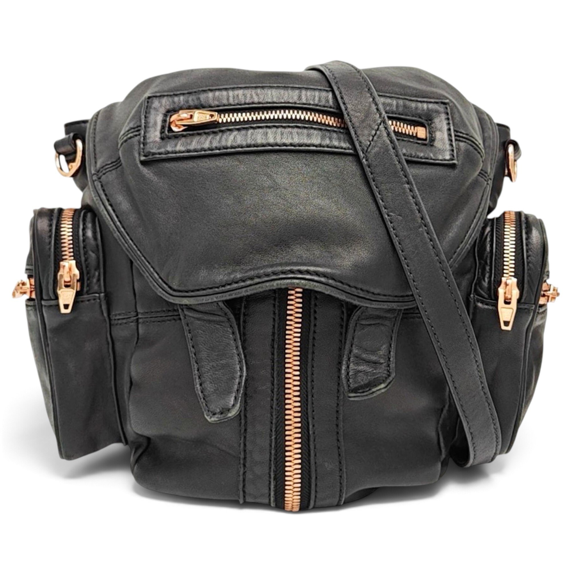 Marti leather backpack