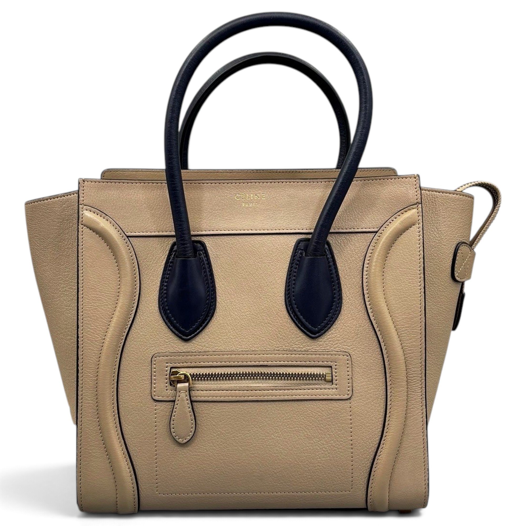 Luggage leather handbag