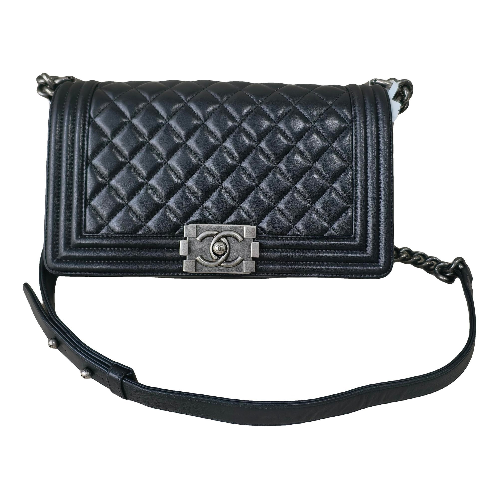 Boy leather handbag