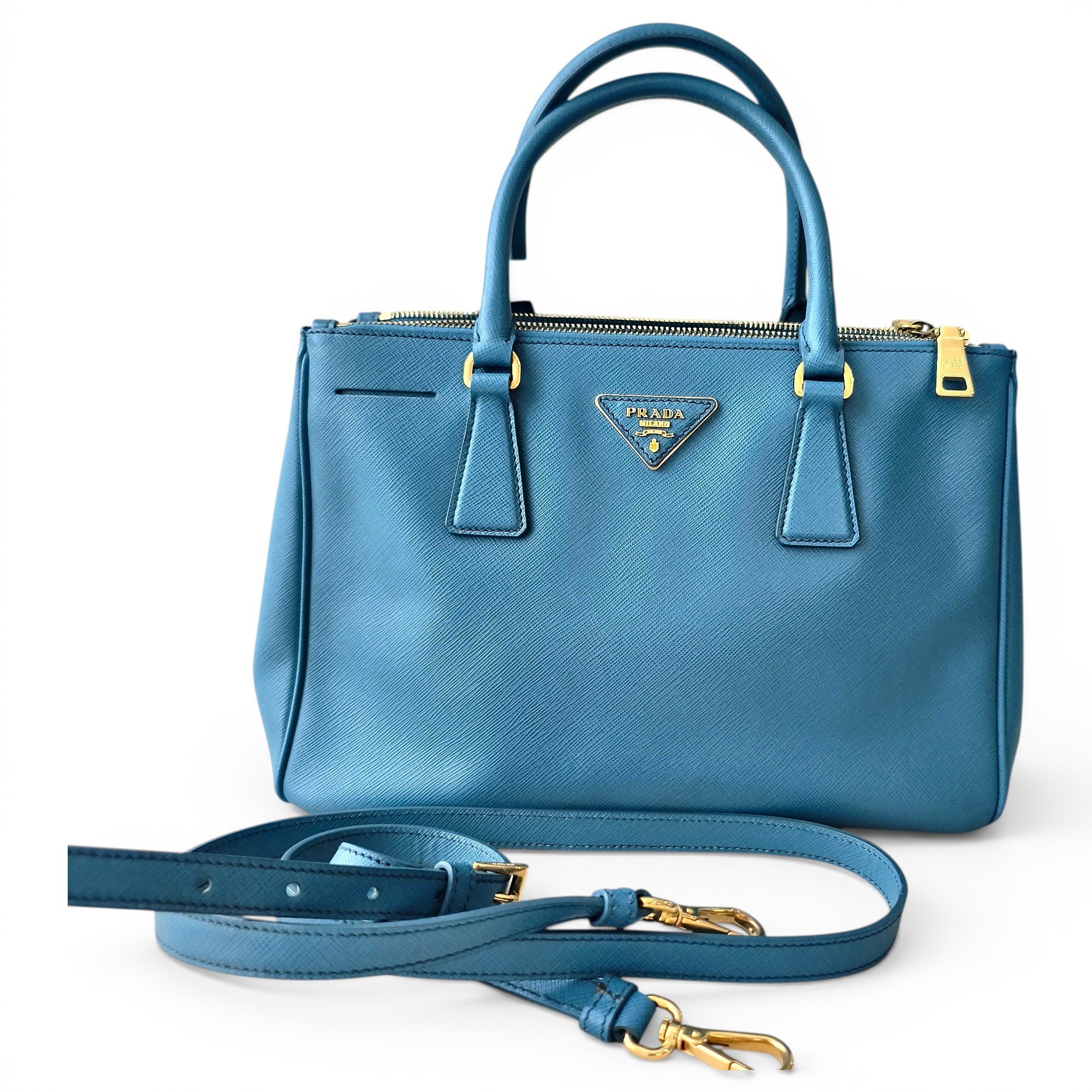 Galleria leather handbag