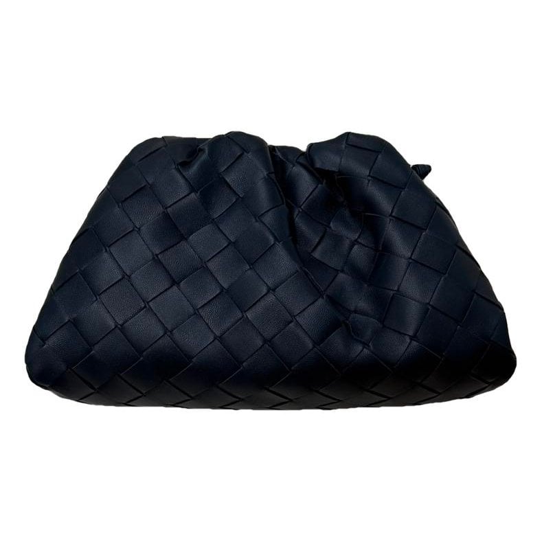 Pouch leather crossbody bag