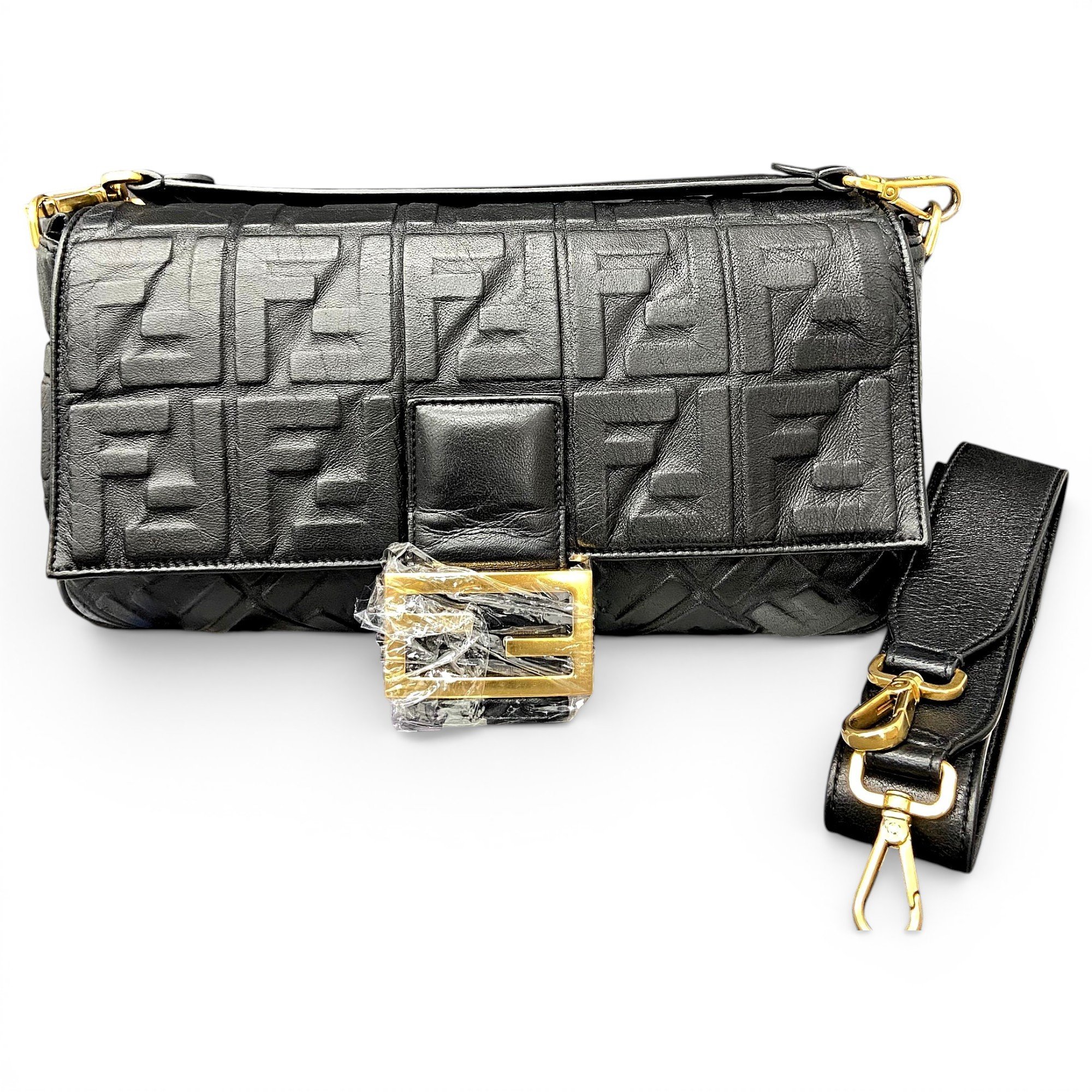 Fendi Baguette leather handbag