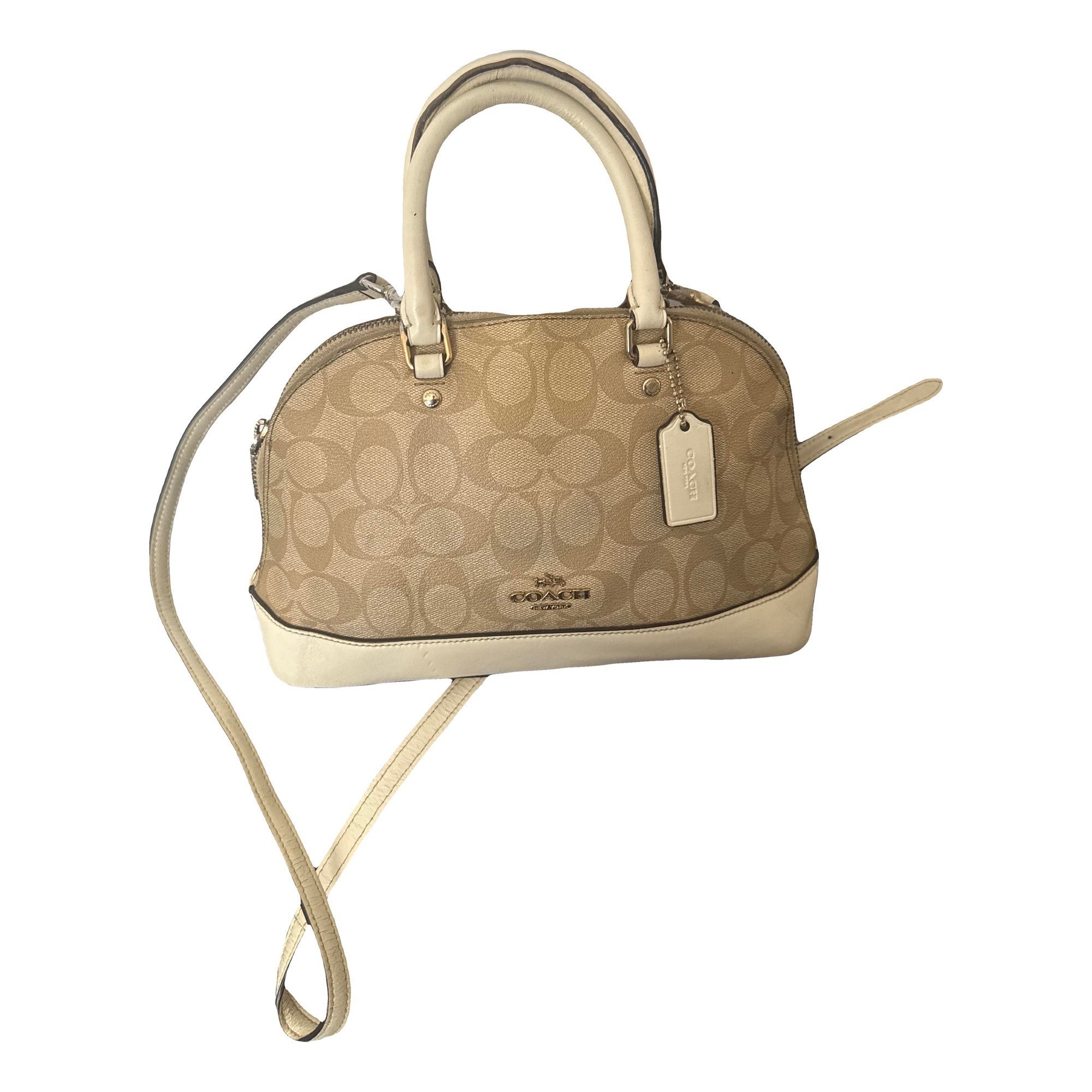Cartable mini sierra leather crossbody bag