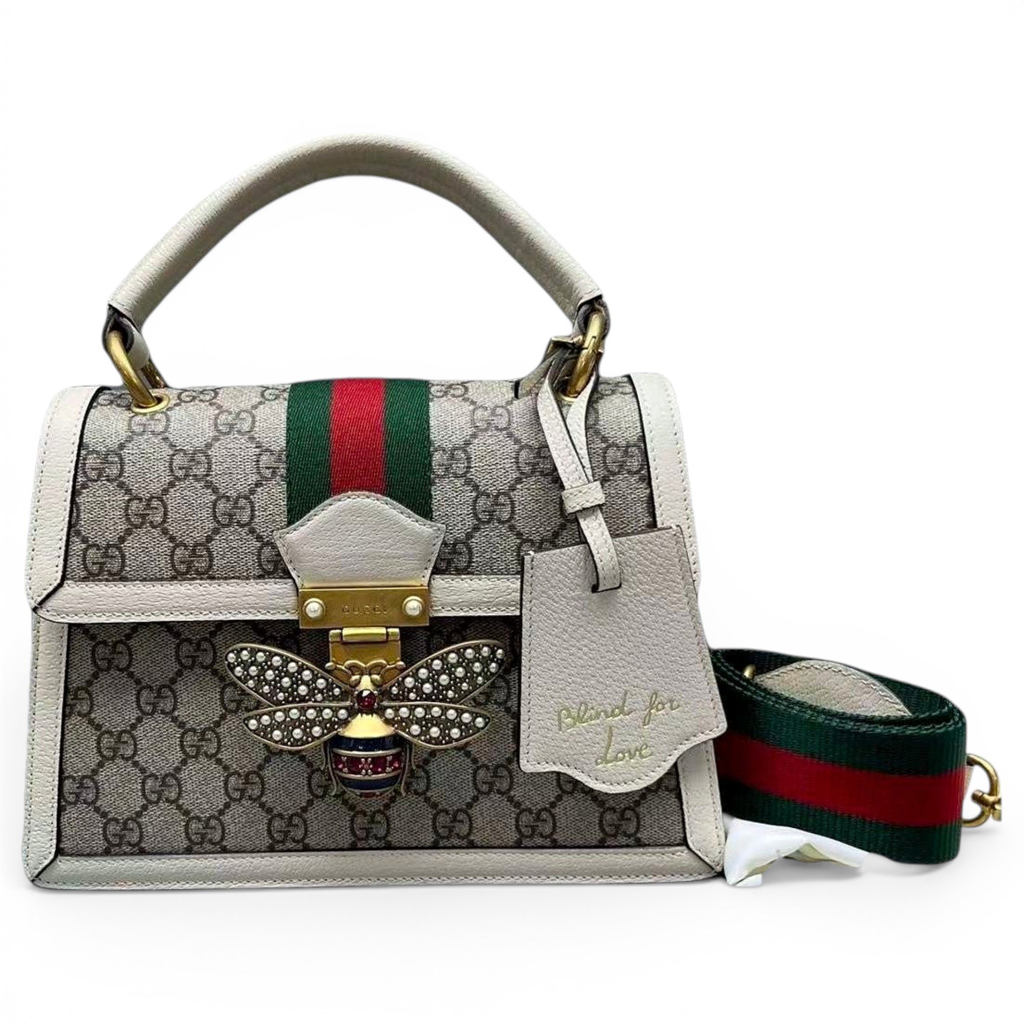 Queen Margaret leather handbag