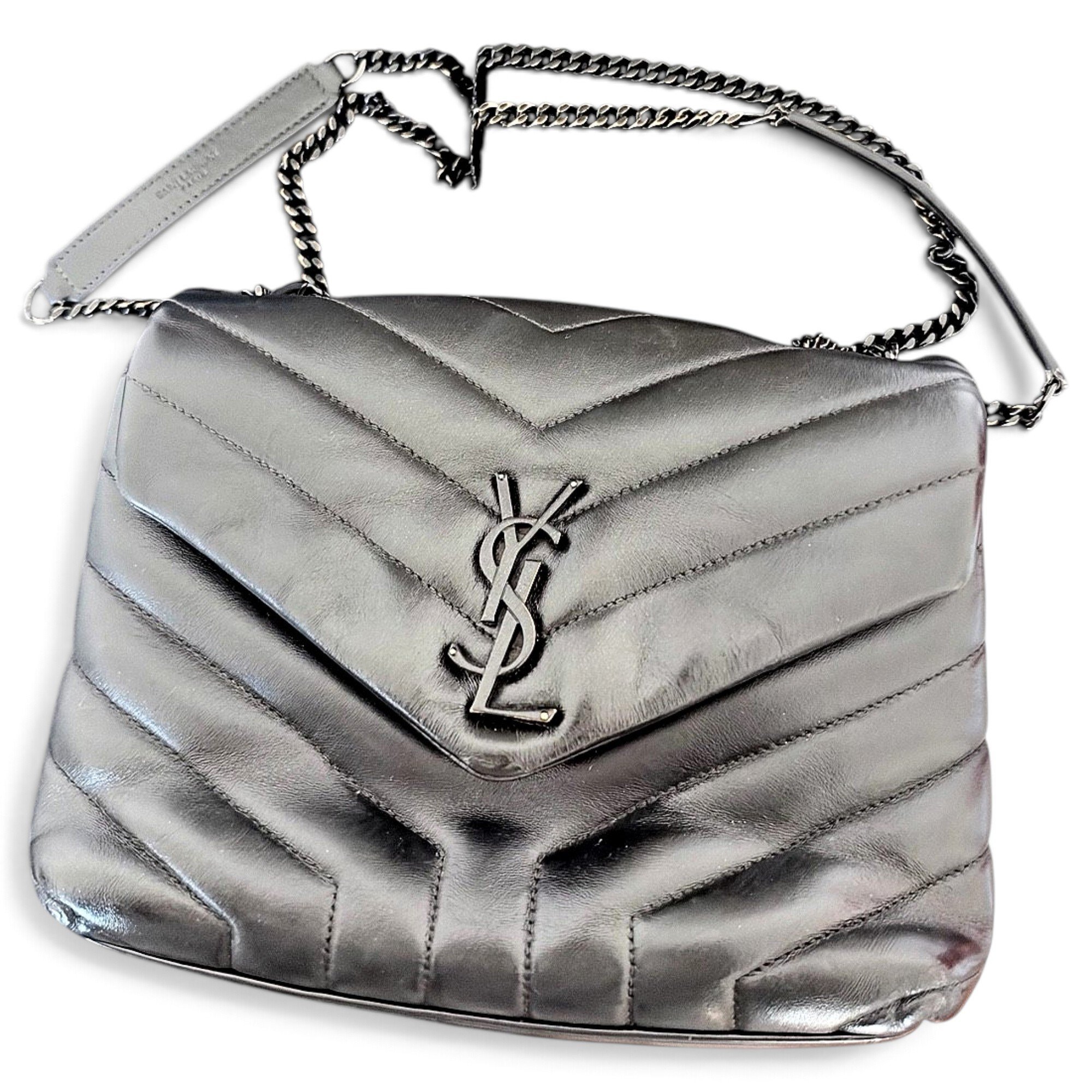 Loulou leather handbag