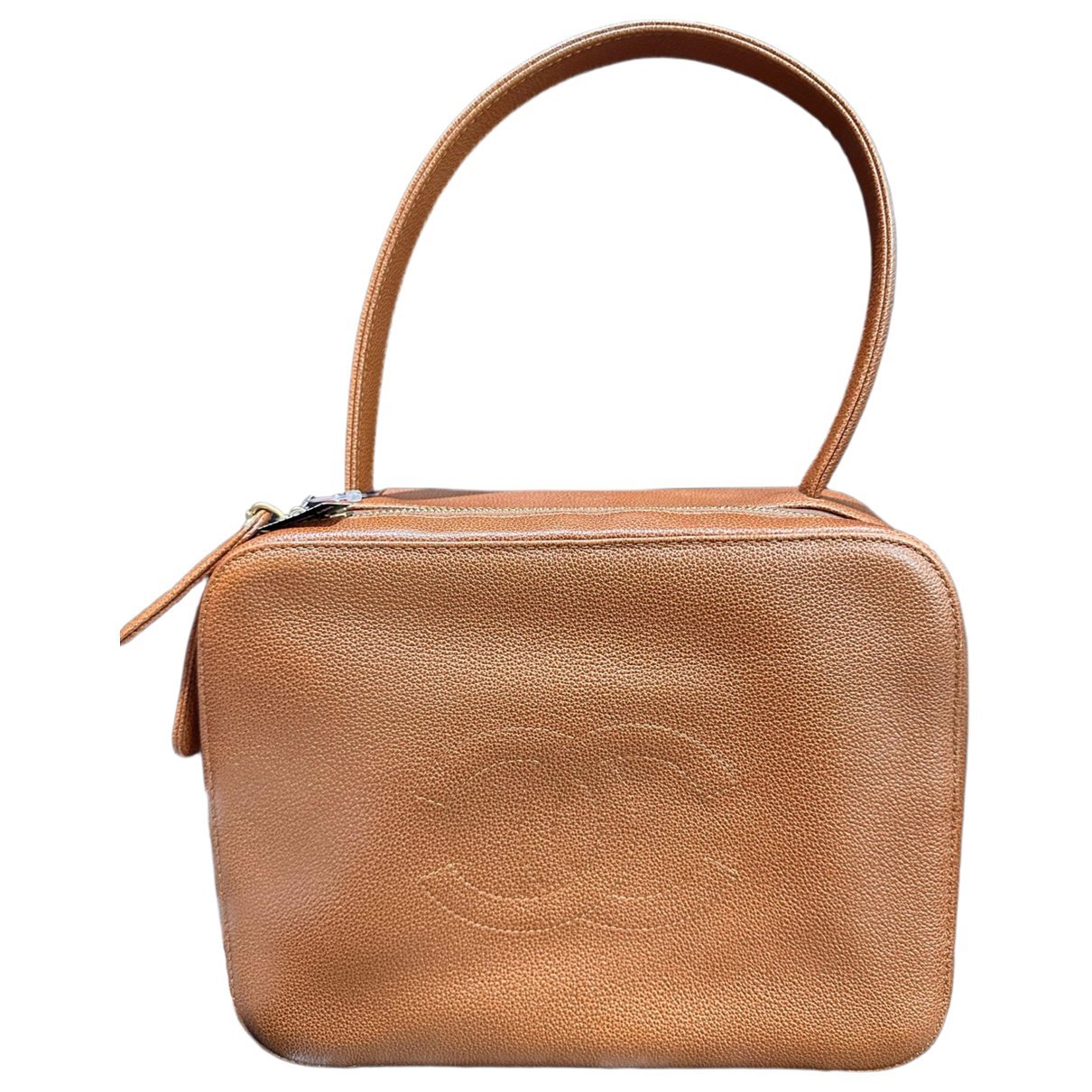 Trendy CC Vanity leather handbag