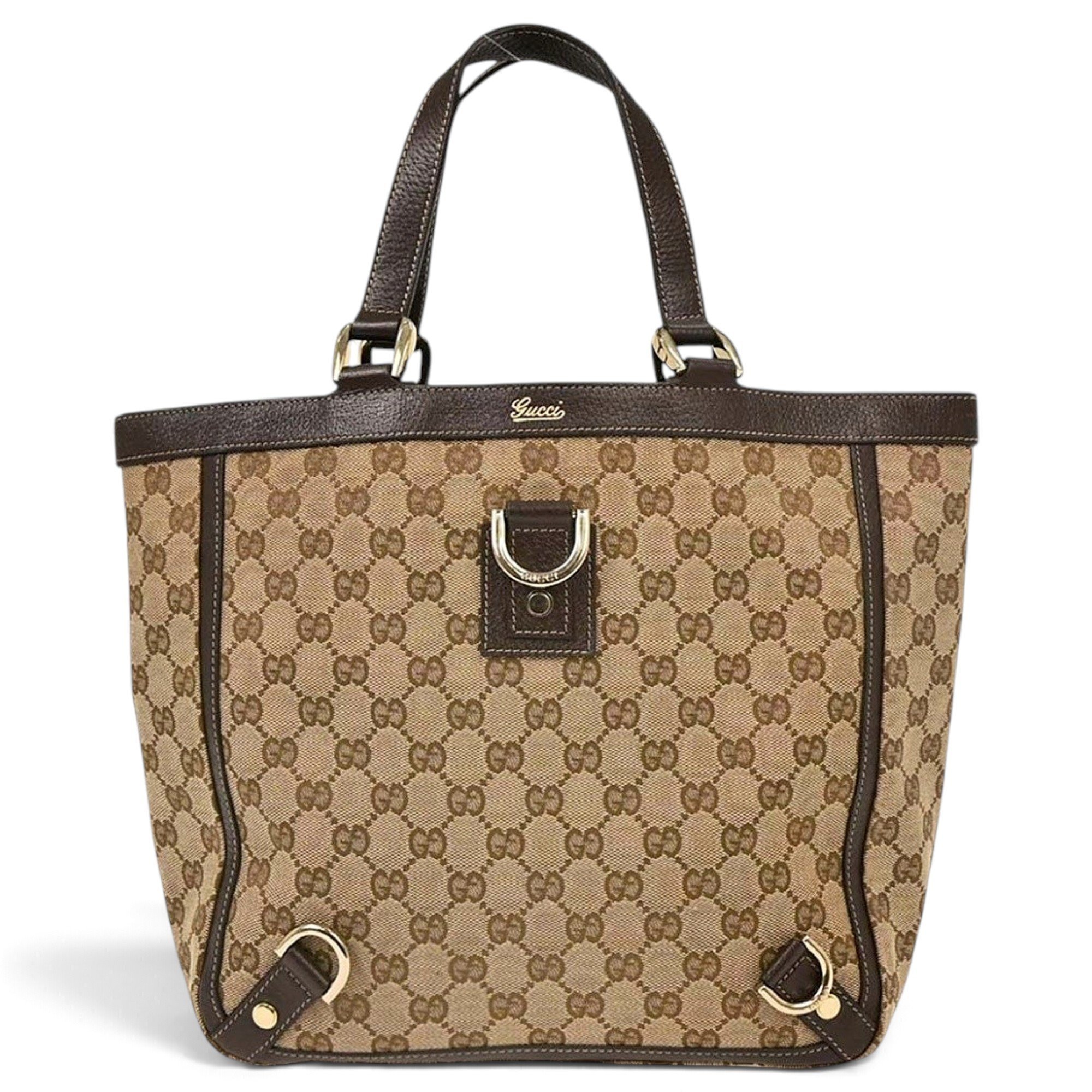 D-Ring leather tote