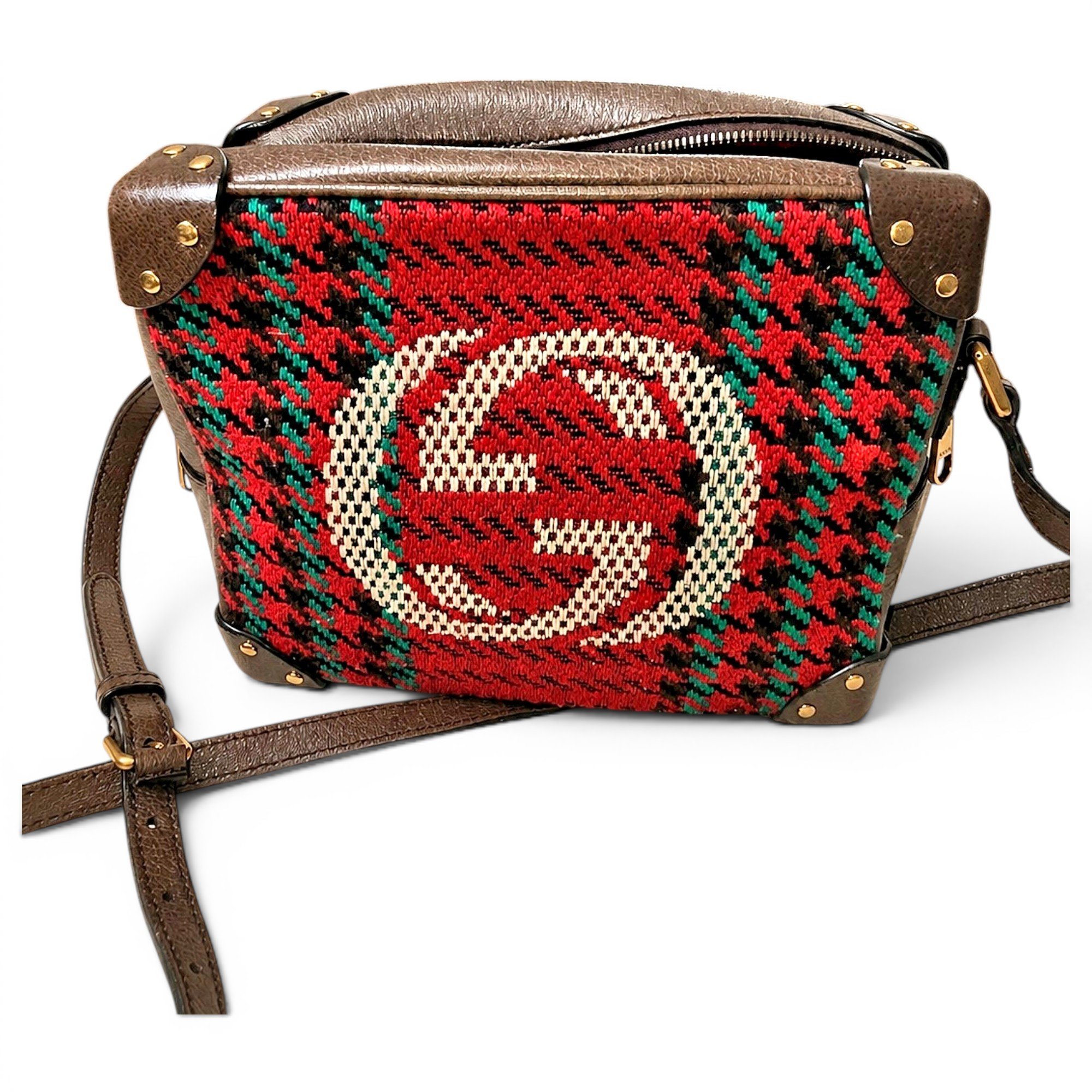 Leather crossbody bag