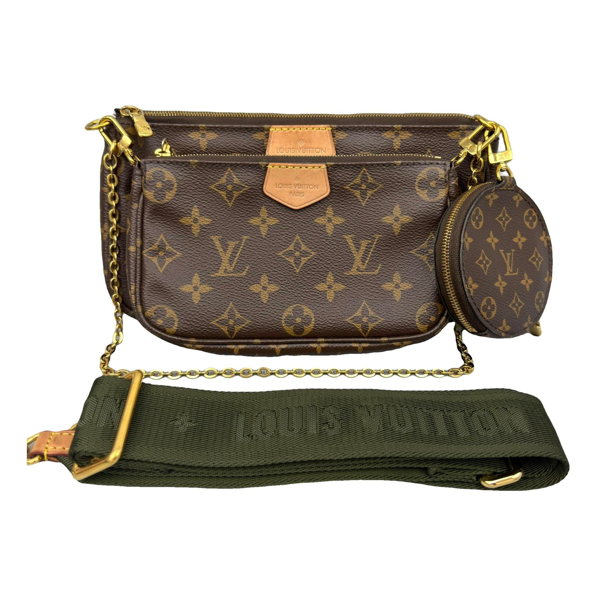 Multi Pochette Accessoires leather handbag