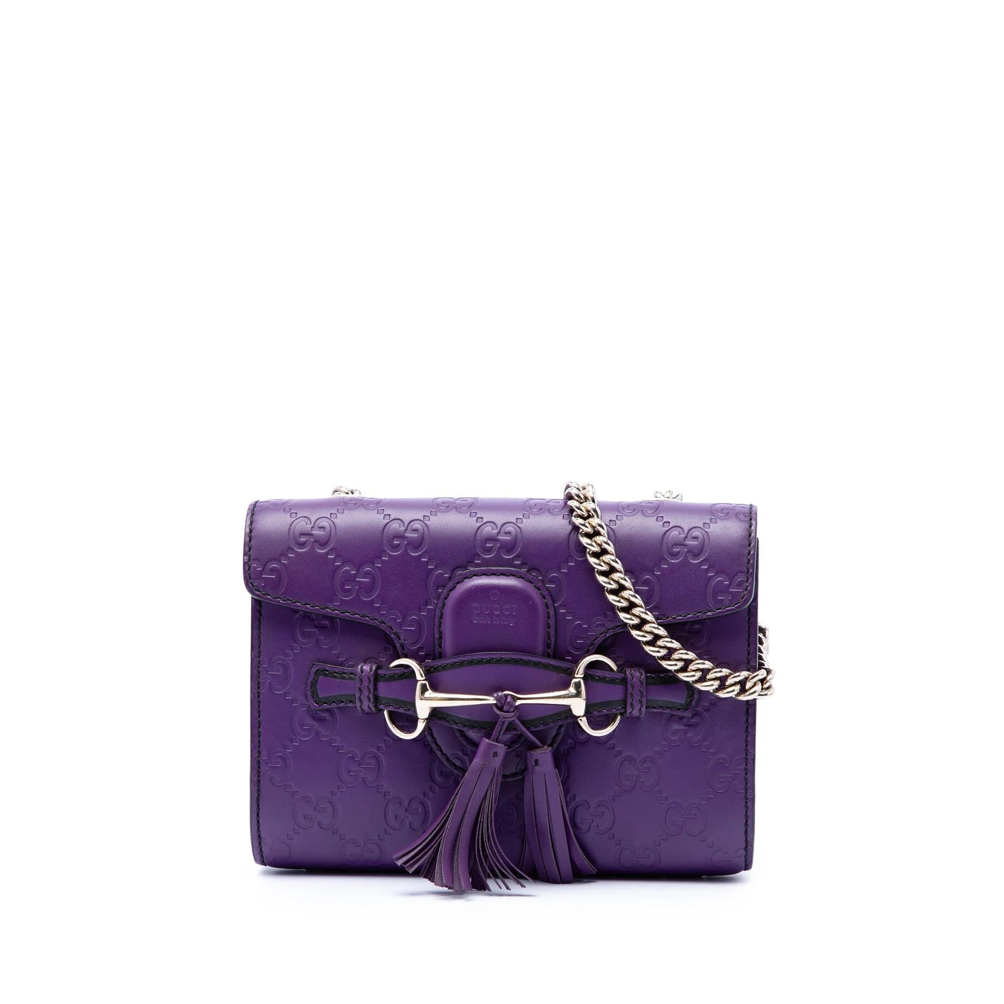 Emily leather crossbody bag