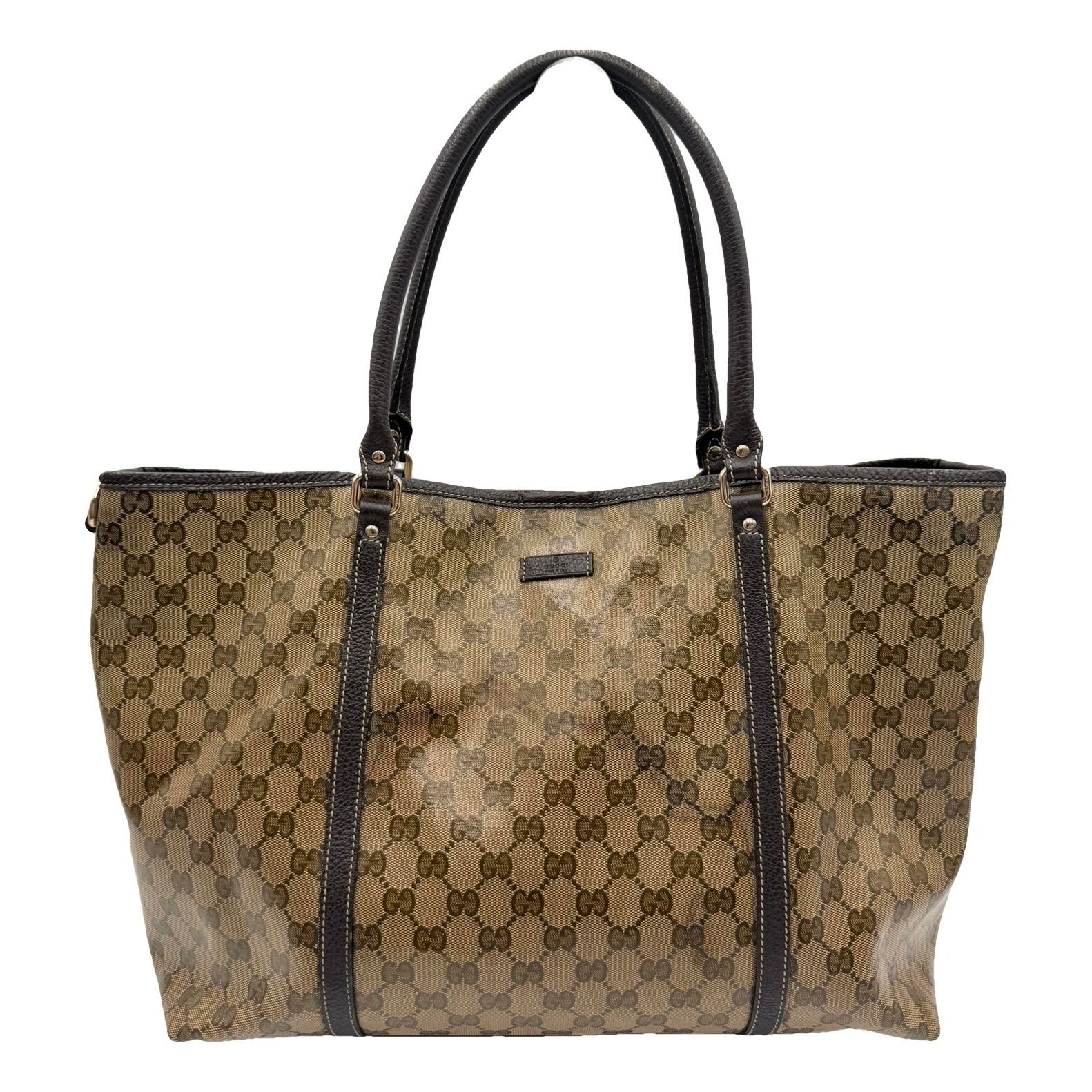 Patent leather tote