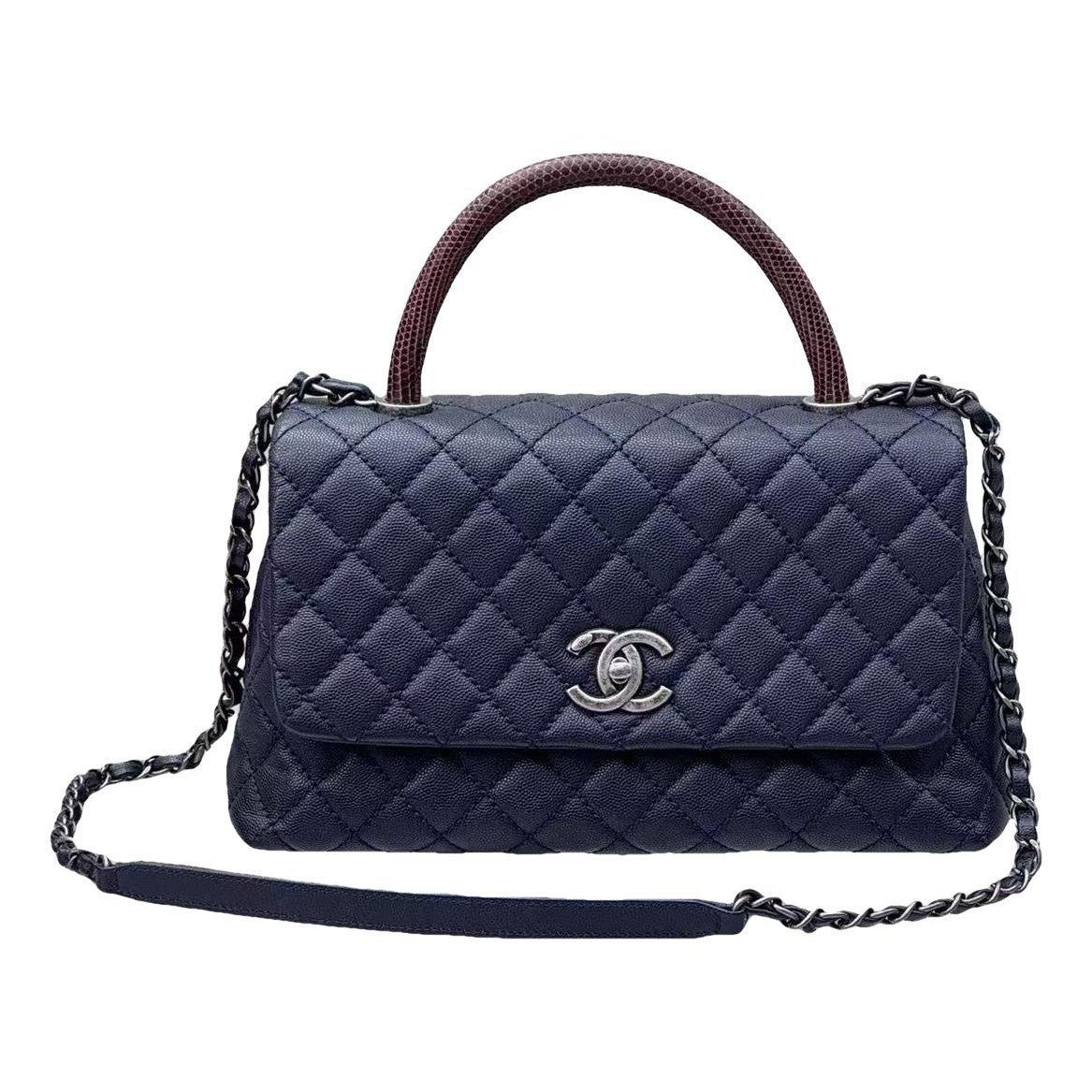Coco Handle leather handbag