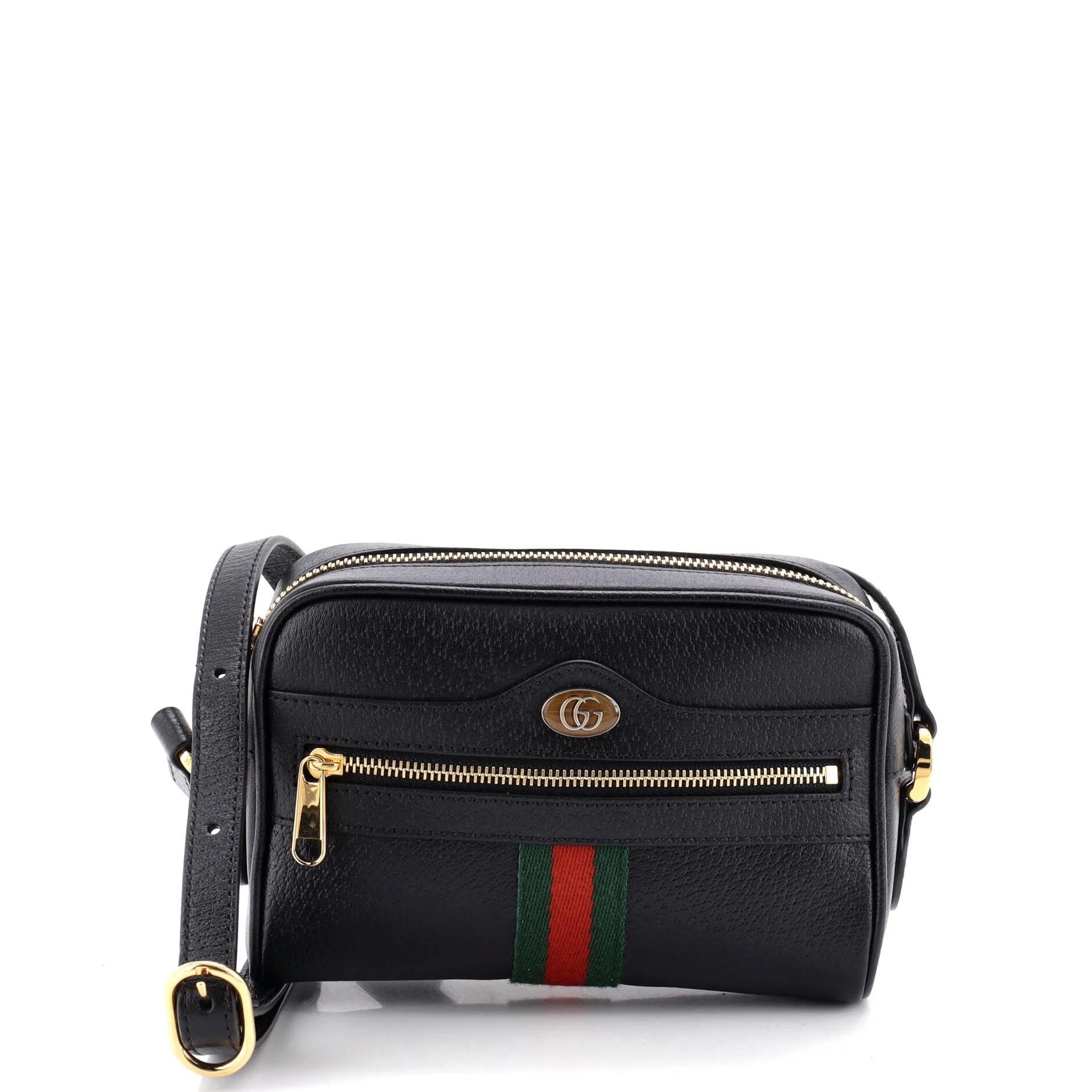 Leather crossbody bag