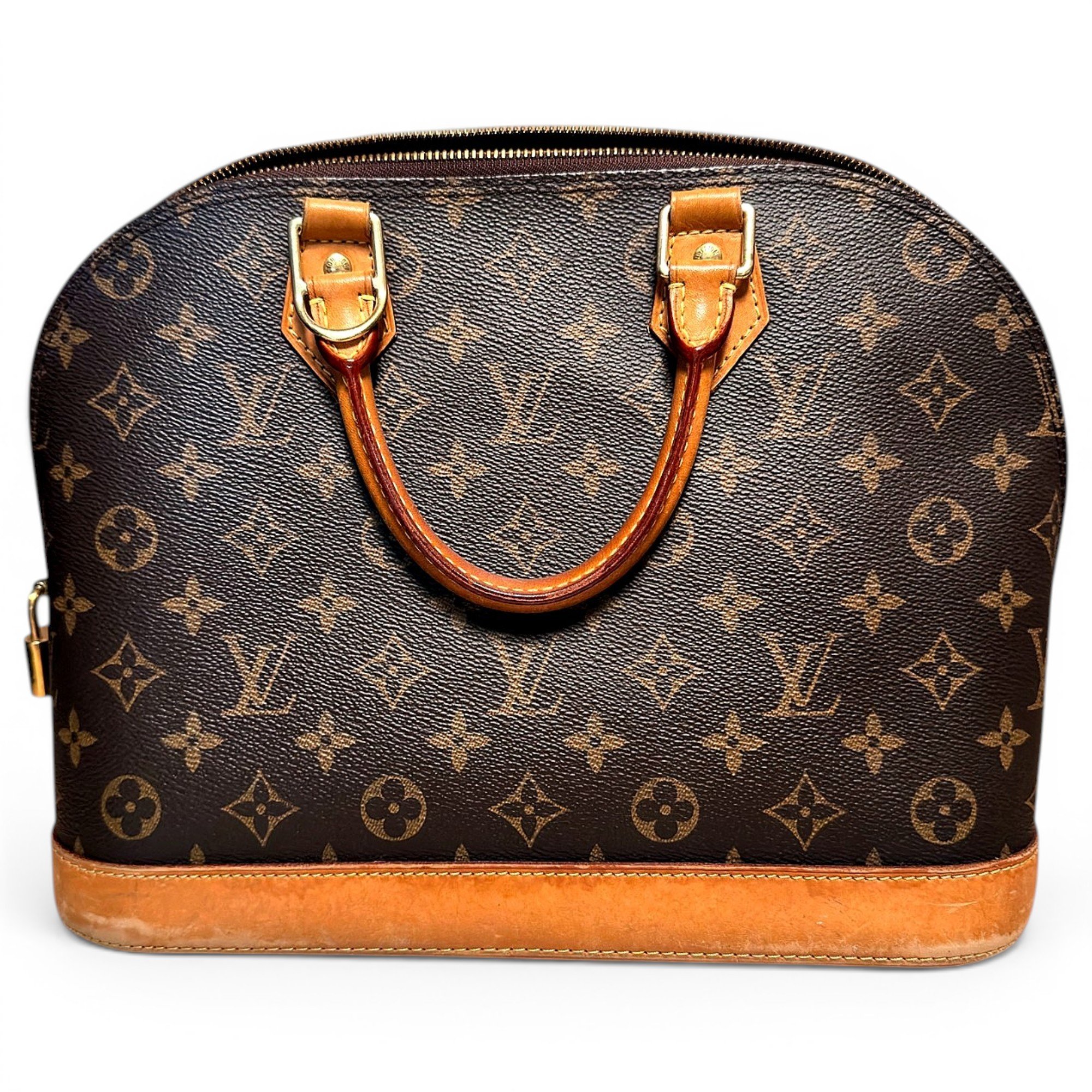 Alma leather handbag