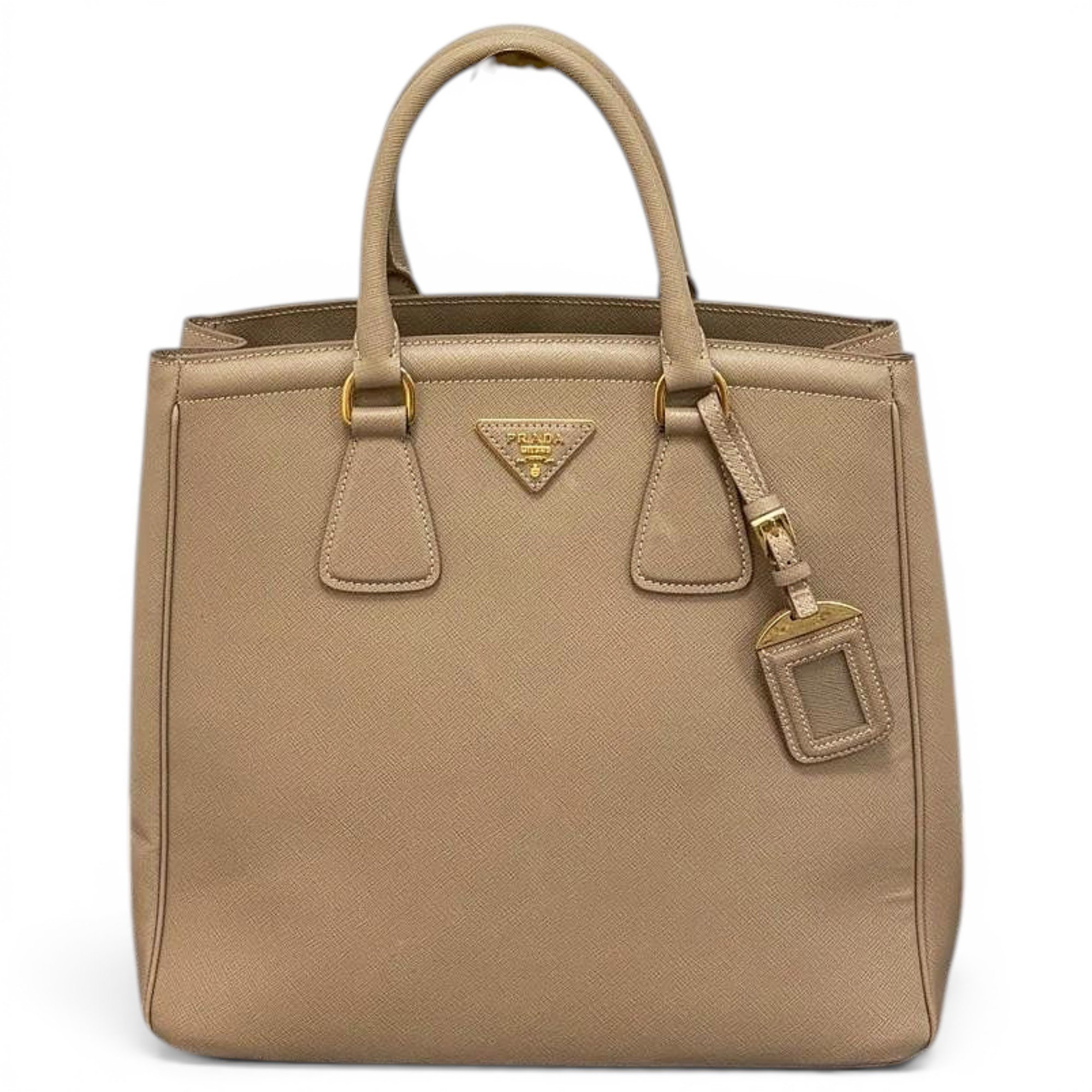 Leather tote