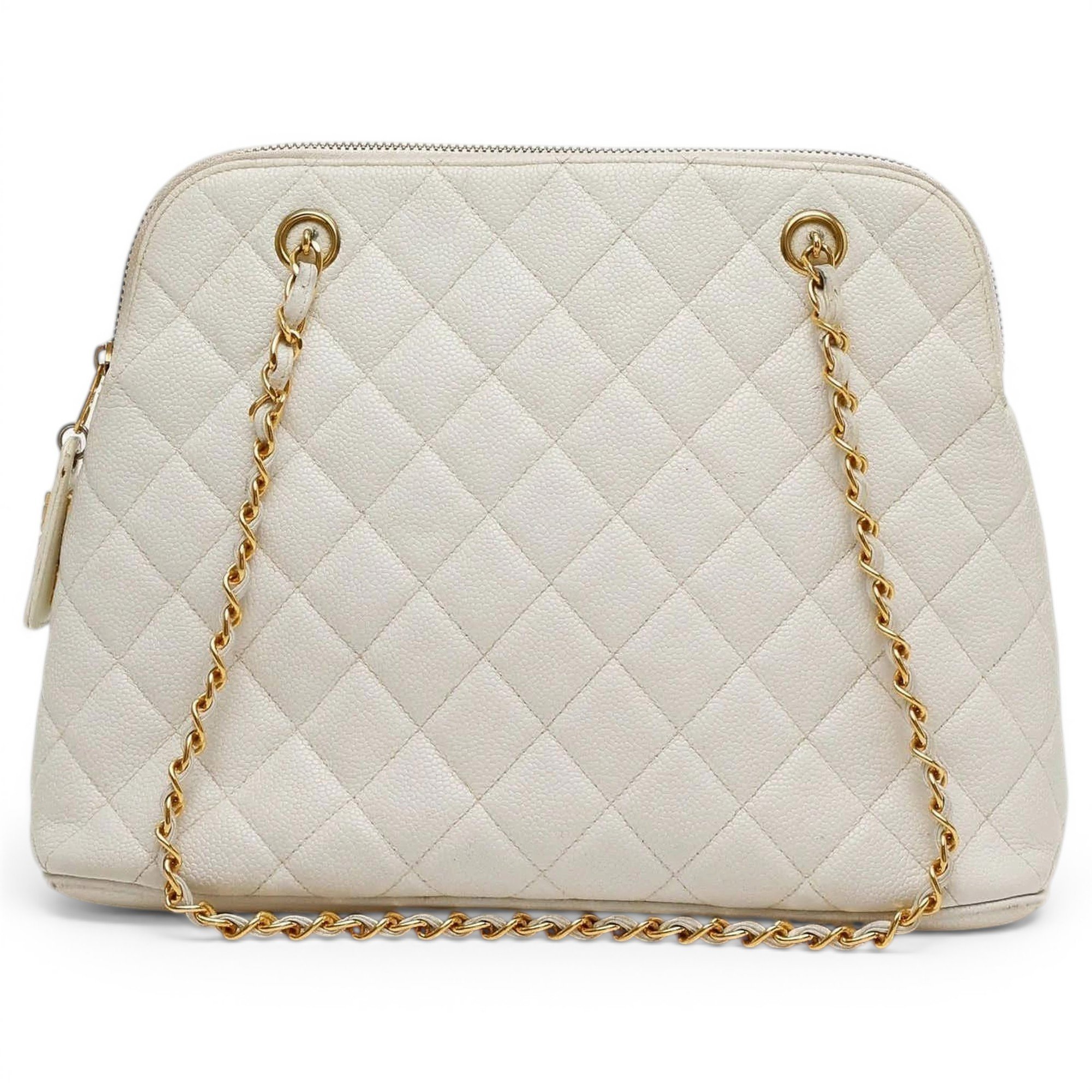 Leather tote