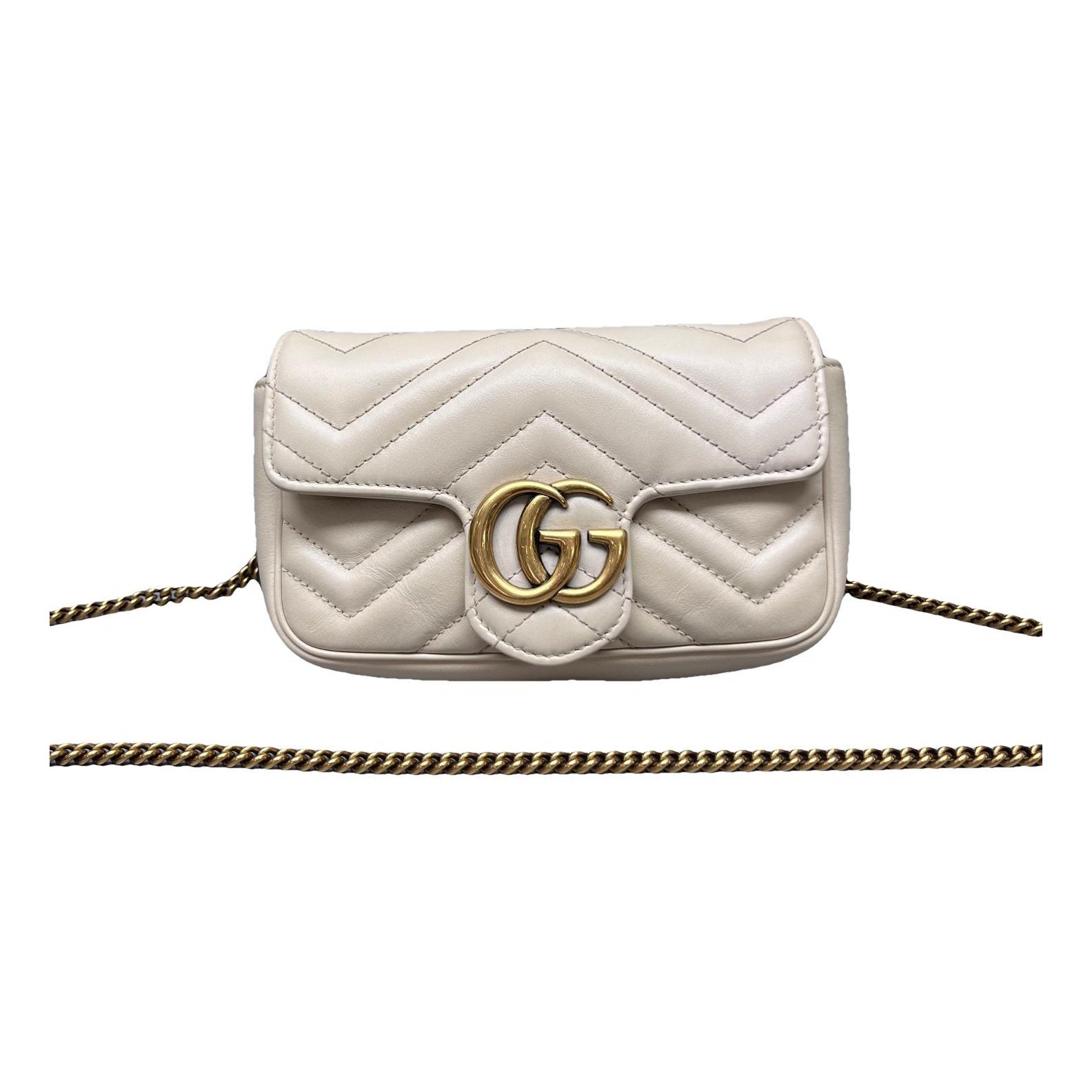 GG Marmont Chain leather handbag