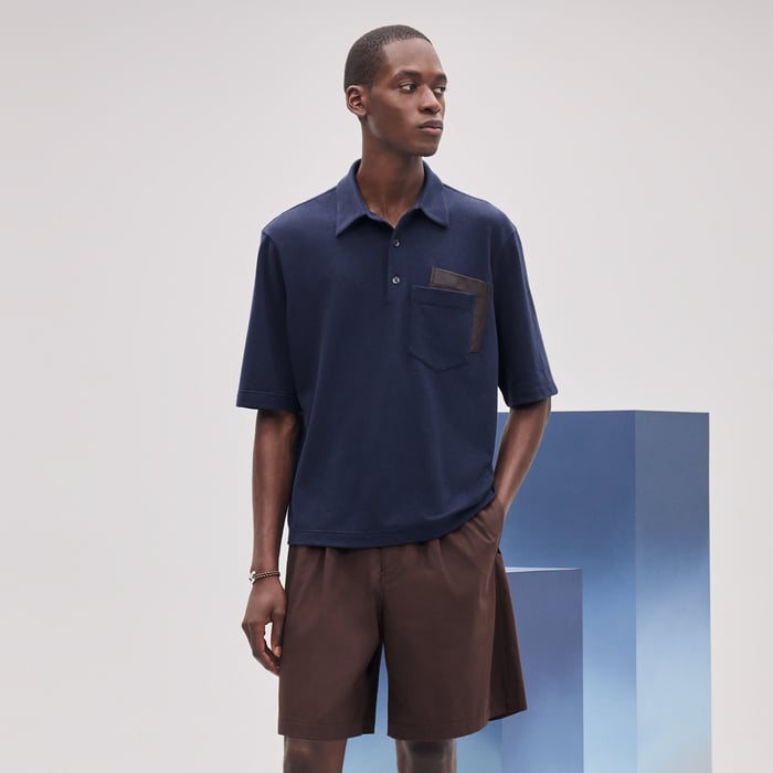 Océan Polo Shirt With Pocket
