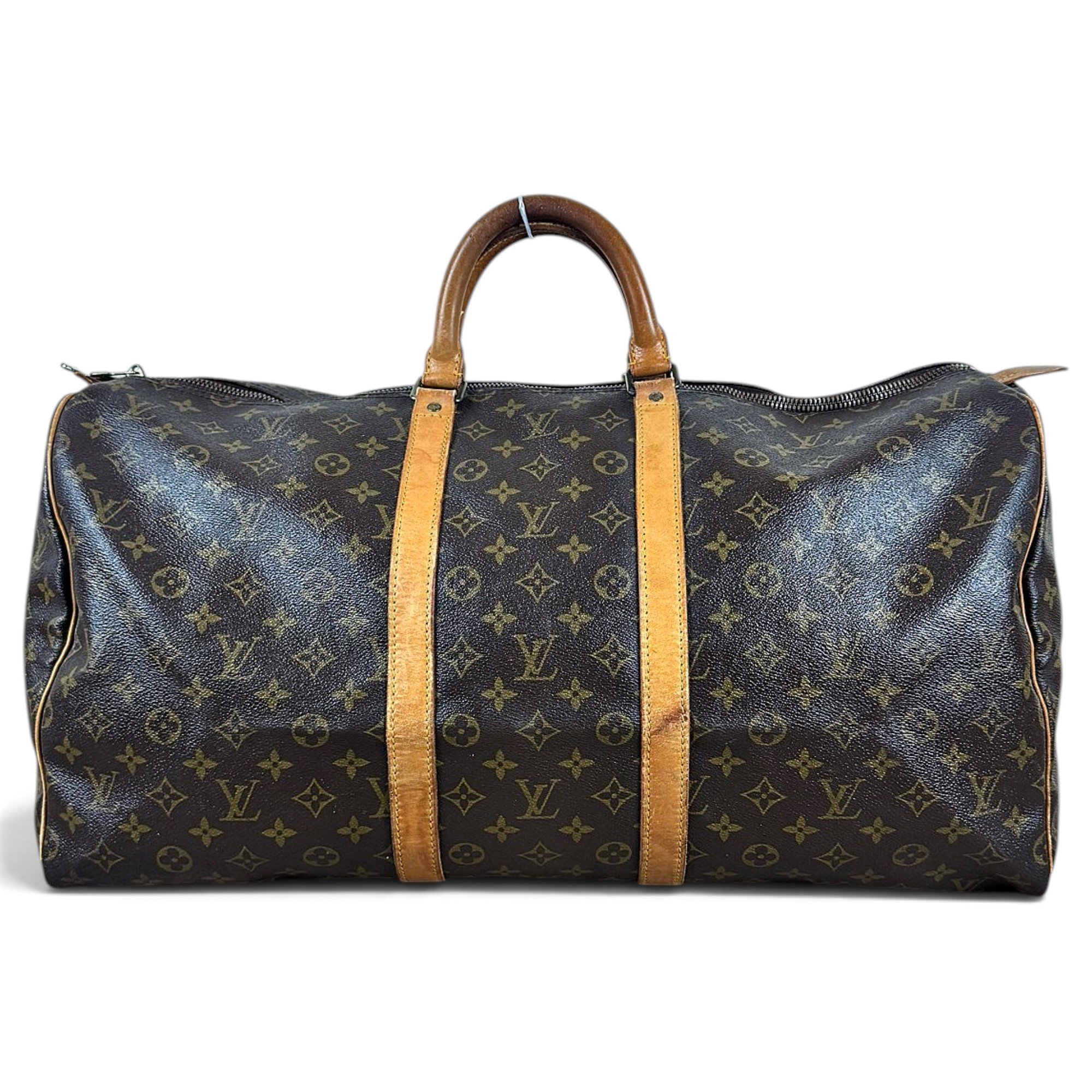 Keepall leather 48h bag