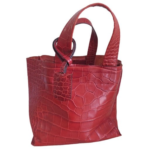 Leather handbag