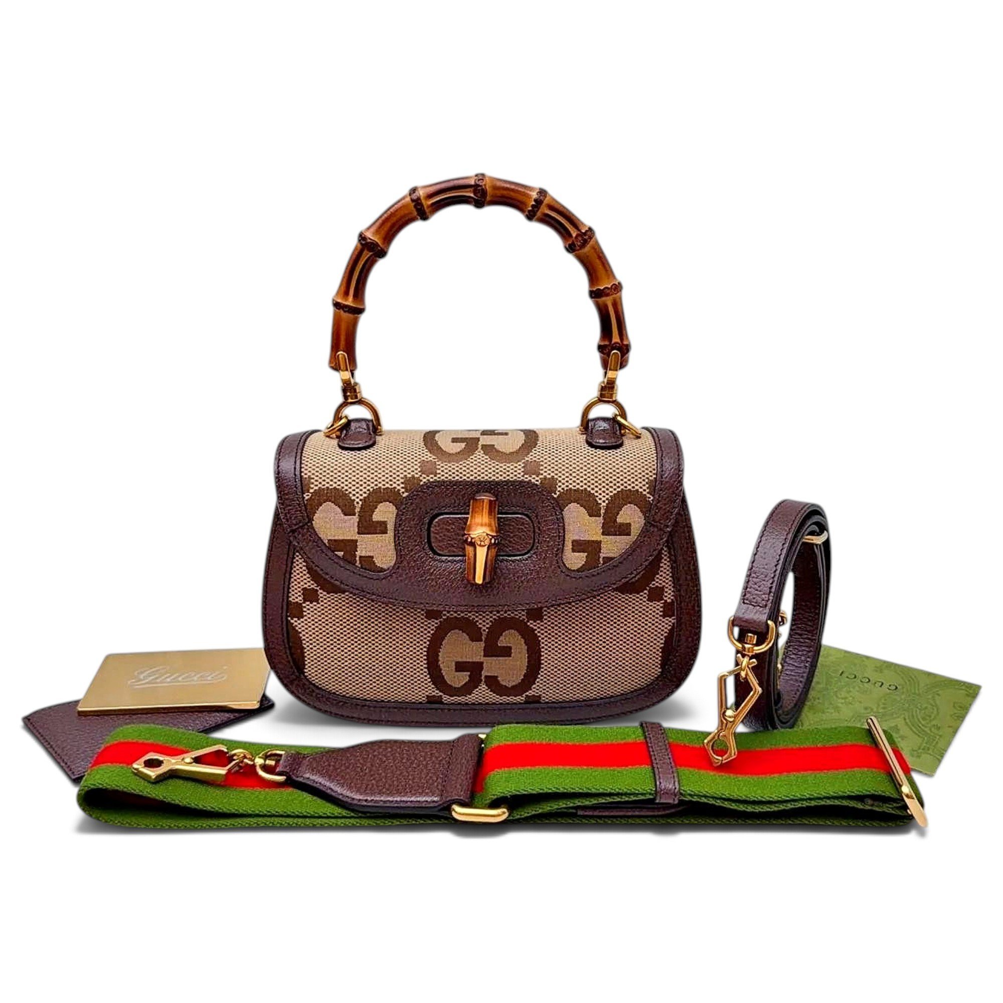 Bamboo cloth crossbody bag