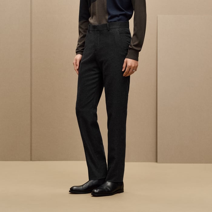 Anthracite Saint Germain Fitted Pants