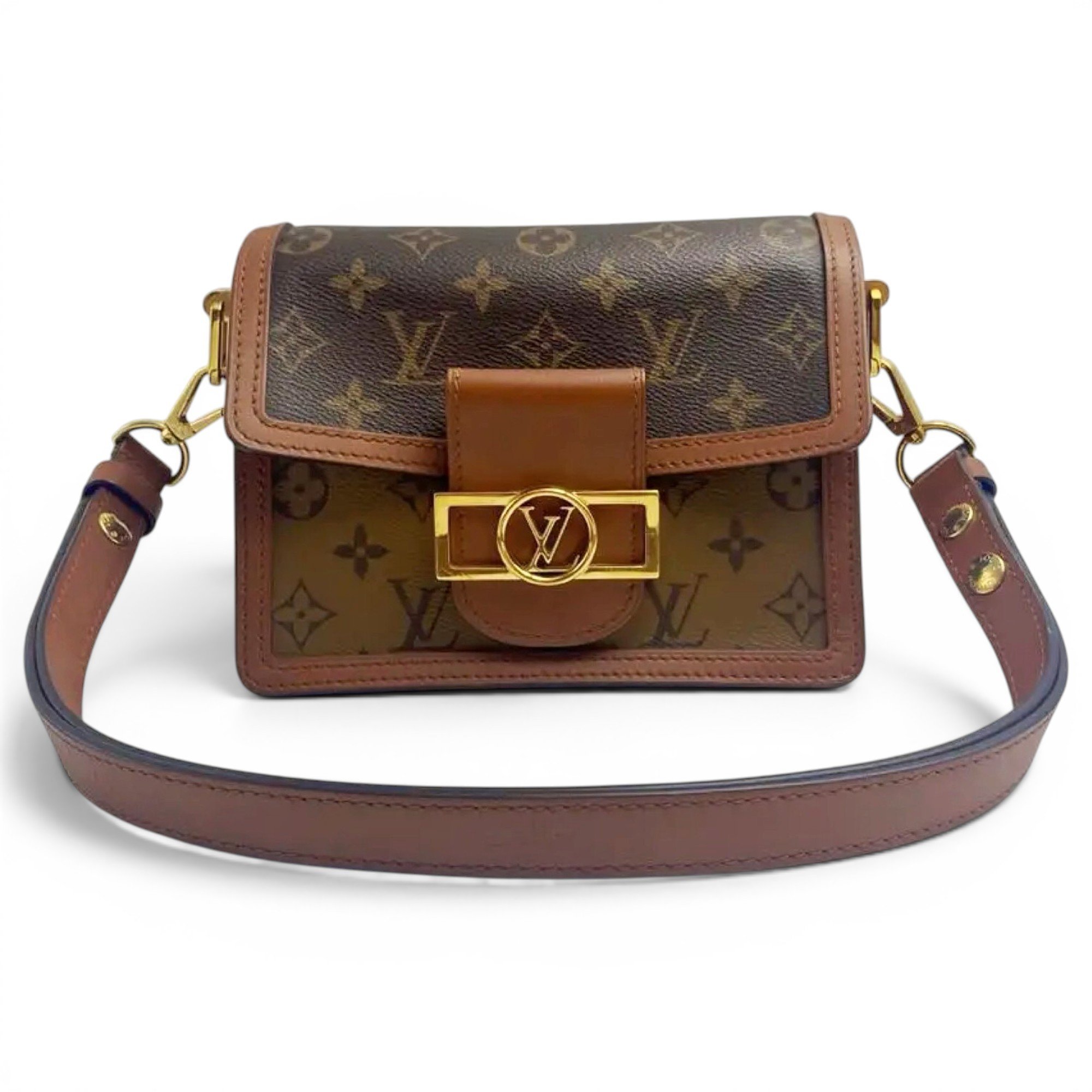 Dauphine vinyl handbag