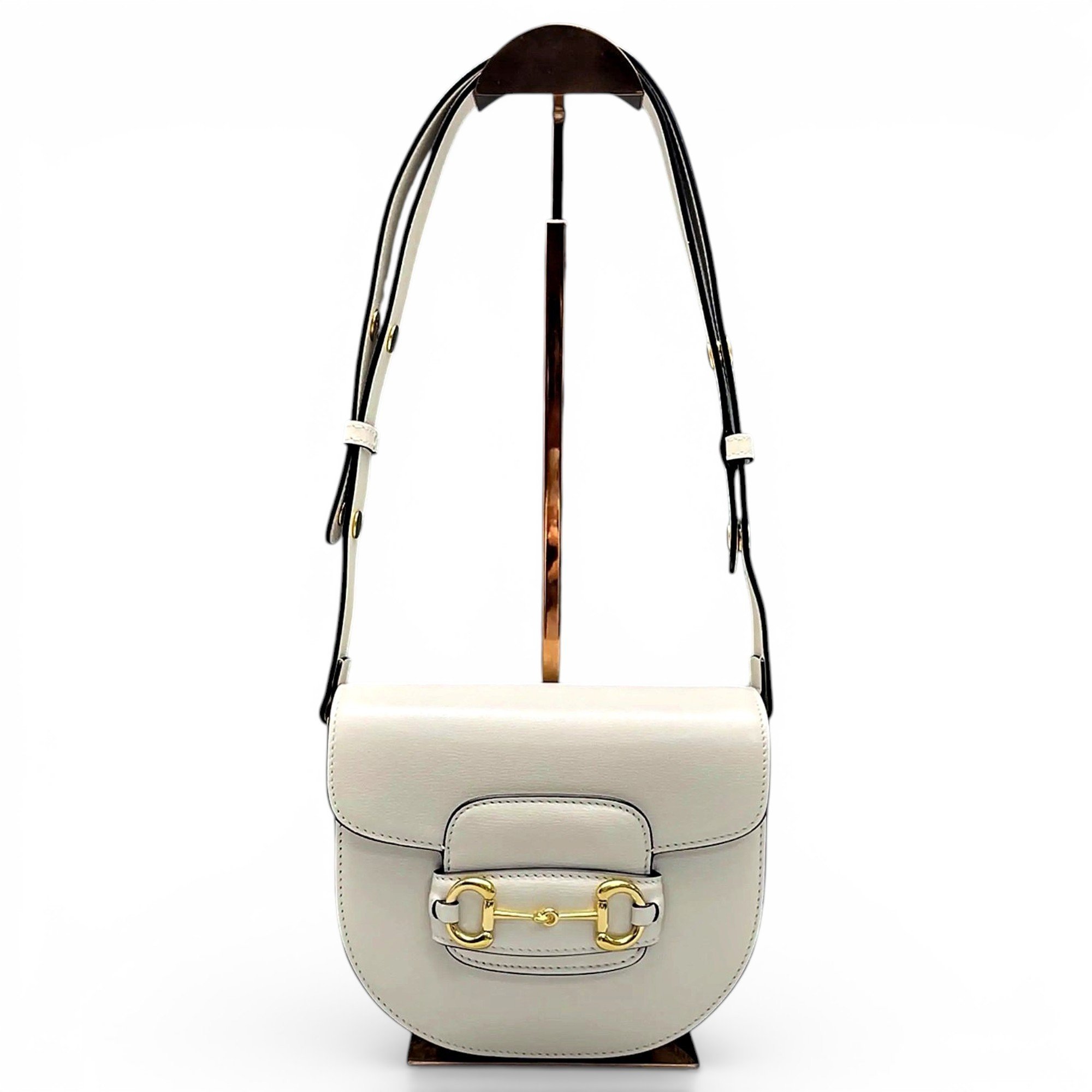 Horsebit 1955 Flap leather handbag